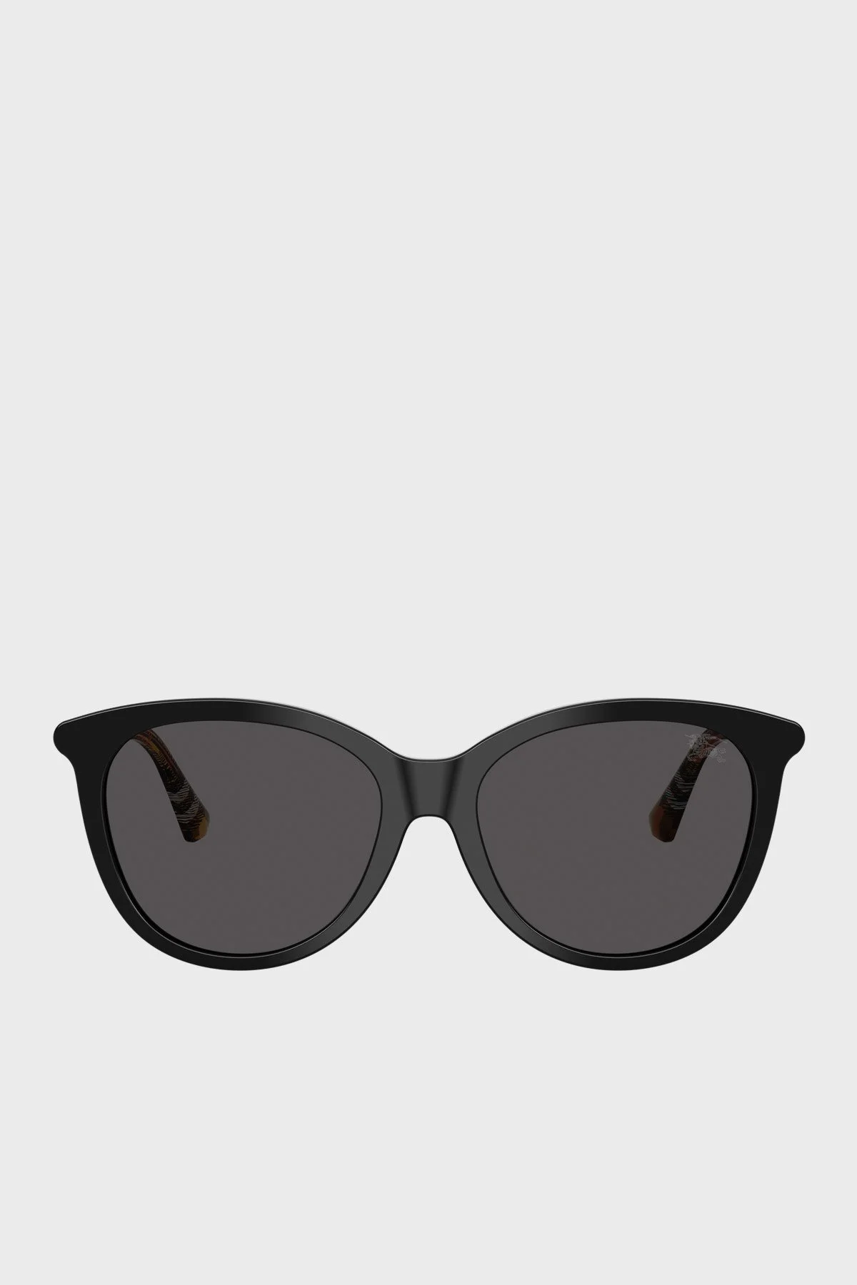 Burberry Desenli Güneş Bayan Gözlük 0BE4455 416187 55 Siyah - 5