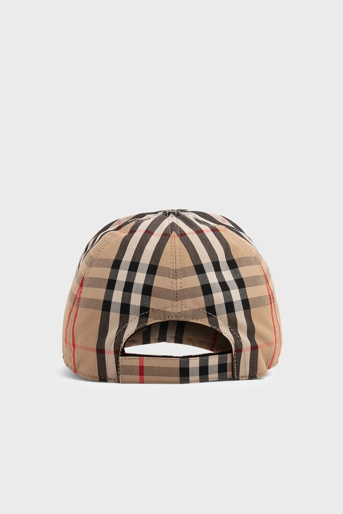 Burberry Ekoseli Pamuklu Çocuk Şapka 8015737 ARCHIVE BEIGE BEJ - 5