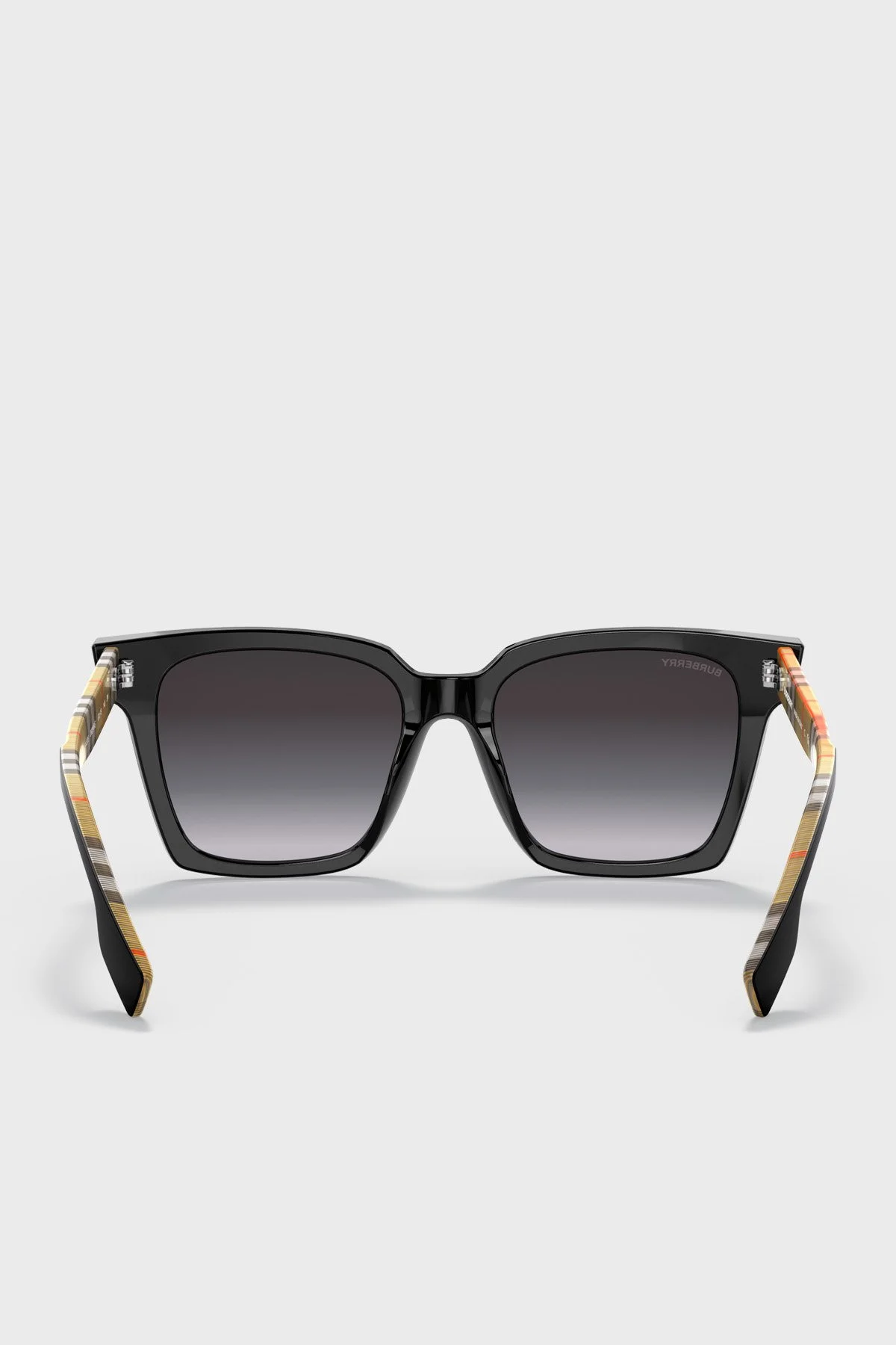 Burberry Kare Güneş Bayan Gözlük 0BE4335 39298G 53 Siyah - 6