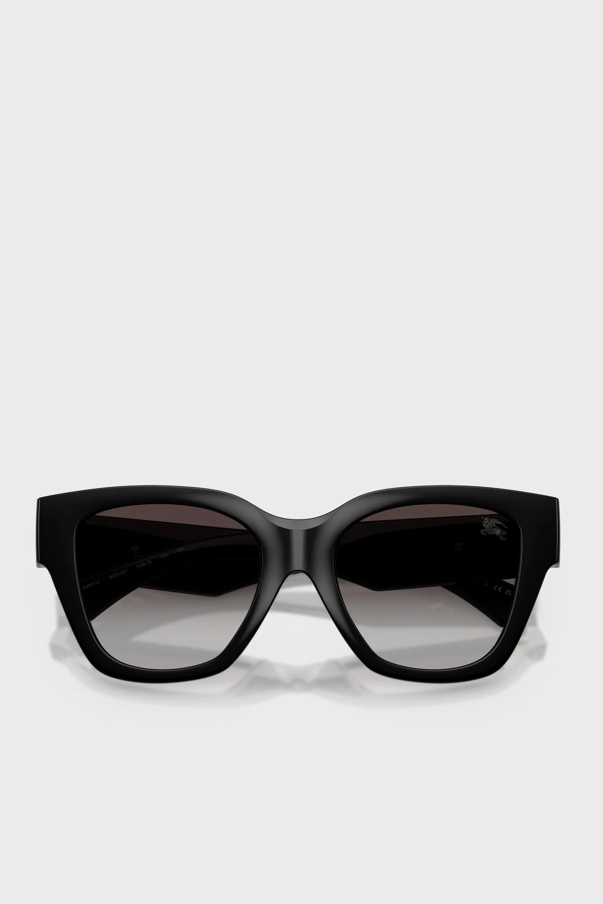 Burberry Logolu Güneş Bayan Gözlük 0BE4489U 300187 53 Siyah - 3