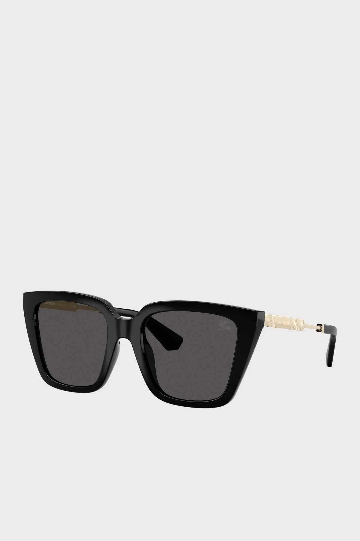 Burberry Logolu Kare Güneş Bayan Gözlük 0BE4473U 300187 52 Siyah - 1