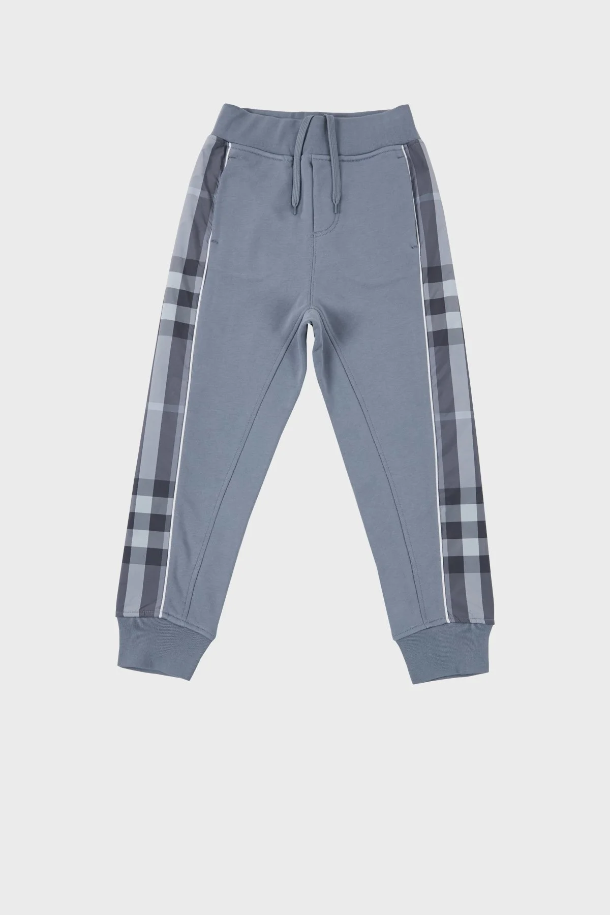 Burberry Pamuklu Çocuk Jogger Pantolon 8047433 SHALE BLUE MAVİ - 4
