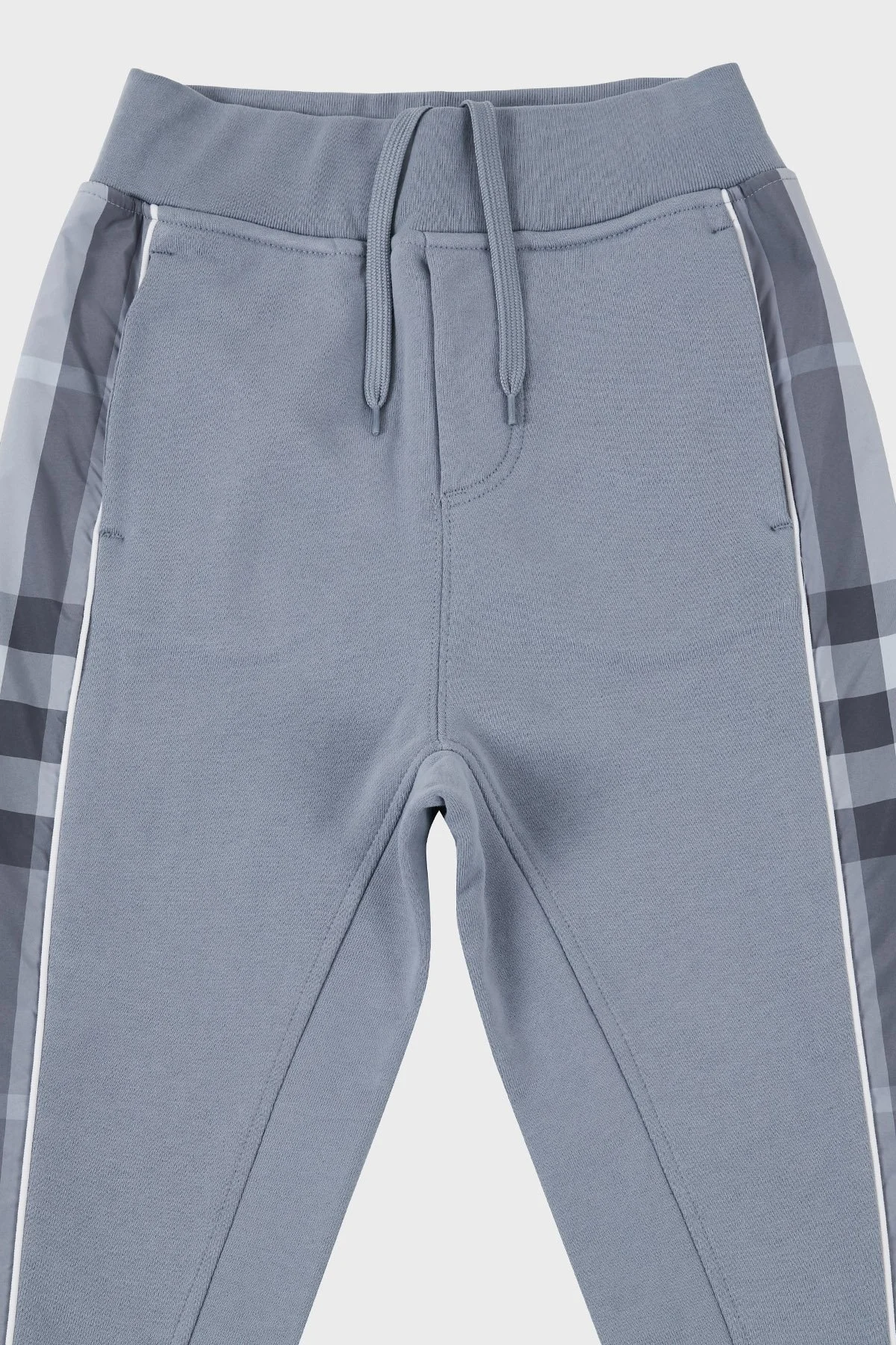 Burberry Pamuklu Çocuk Jogger Pantolon 8047433 SHALE BLUE MAVİ - 6