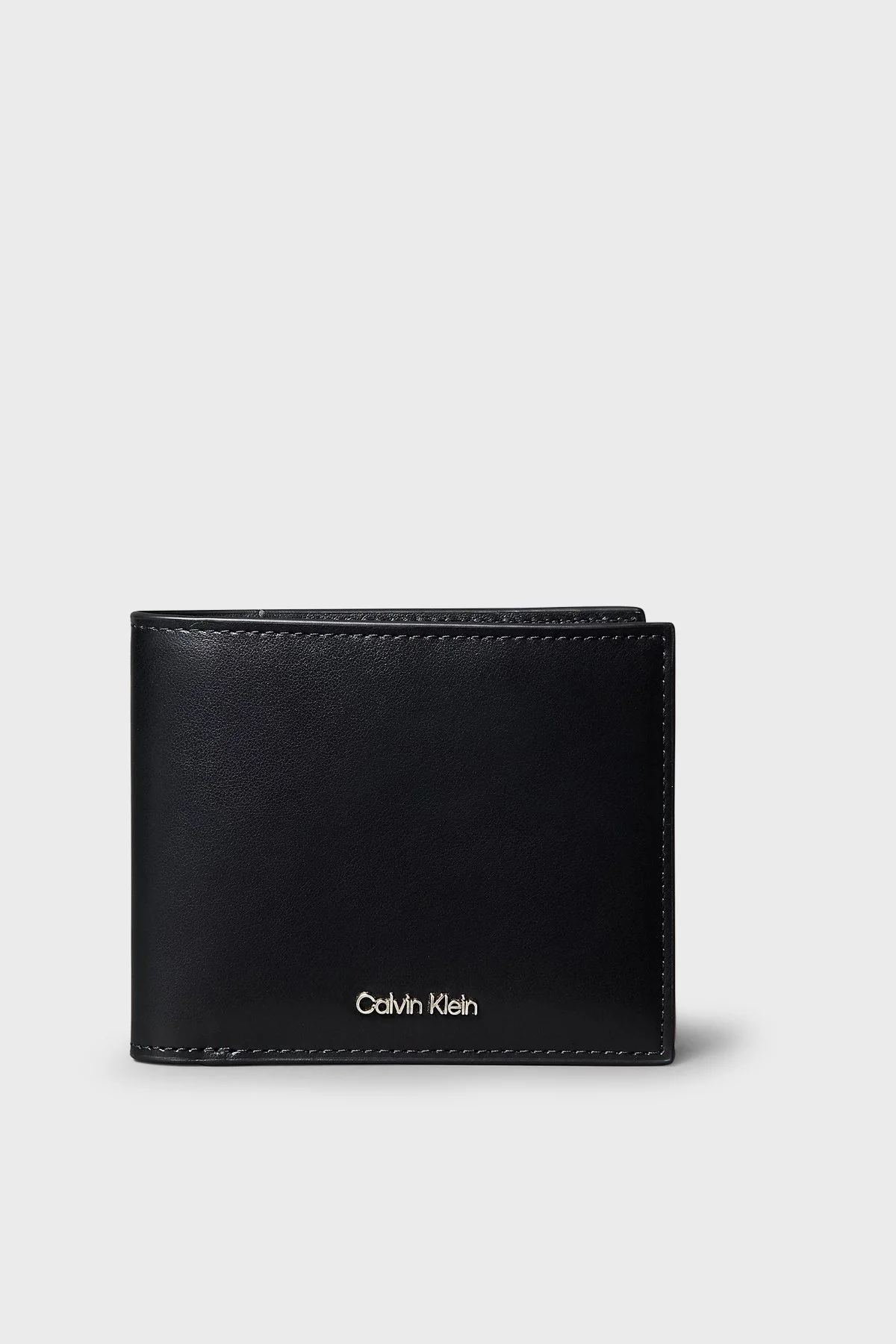 Calvin Klein % 100 Deri Logolu LV04D1225GUB1 Erkek Cüzdan LV04D1225G UB1 SİYAH - 1
