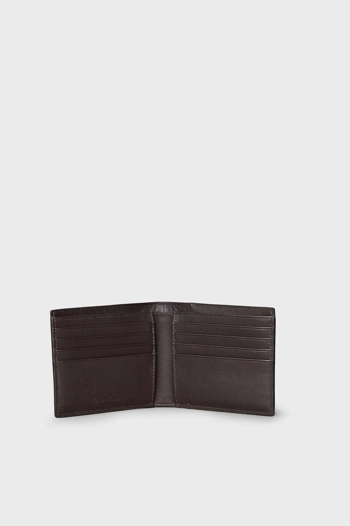 Calvin Klein % 100 Deri Logolu LV04D1225GYG1 Erkek Cüzdan LV04D1225G YG1 KAHVE - 3