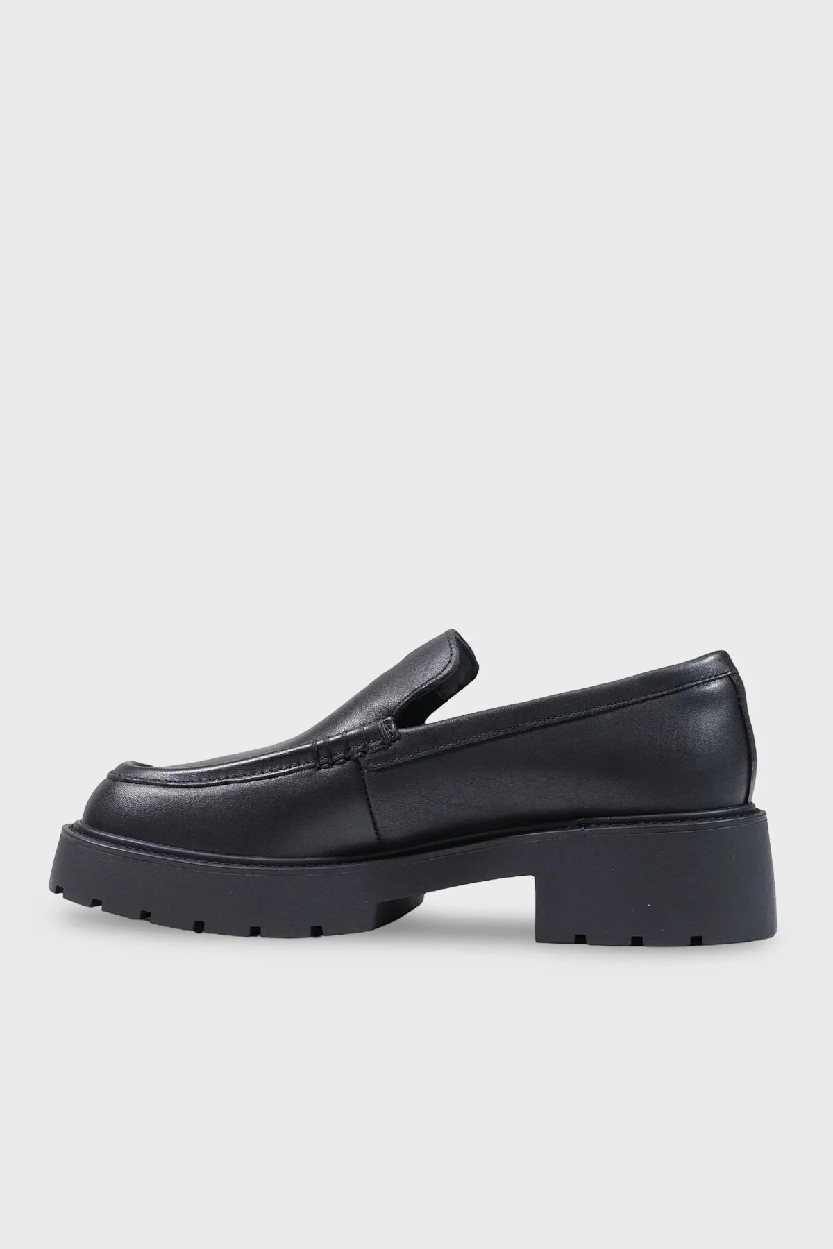 Calvin Klein % 100 Deri Logolu Makosen HW0HW030440GJ Kadın Ayakkabı HW0HW03044 0GJ SİYAH - 2