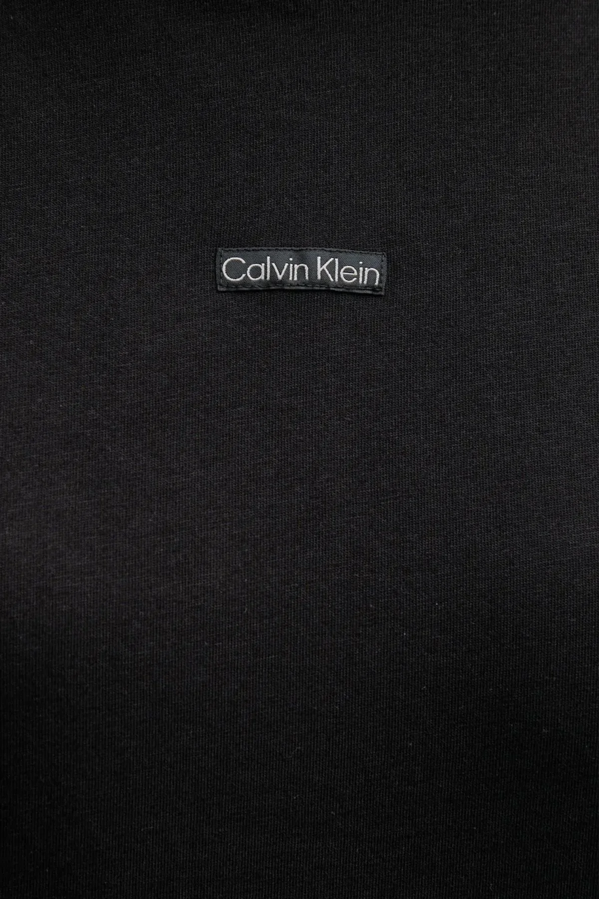 Calvin Klein % 100 Pamuk Boyfirend Fit Sıfır Yaka J20J225539BEH Bayan T Shirt J20J225539 BEH SİYAH - 10