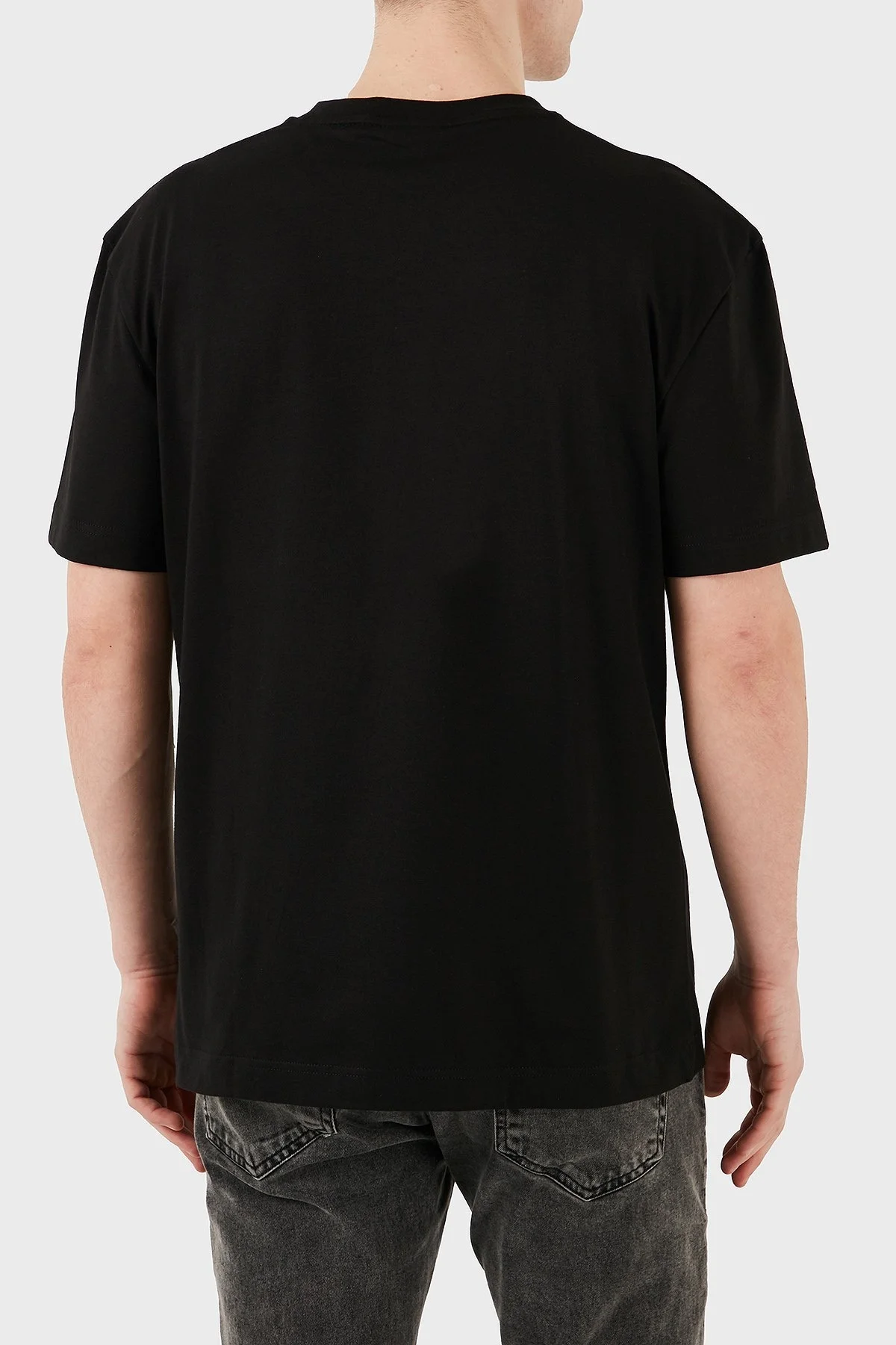 Calvin Klein % 100 Pamuk Comfort Fit Bisiklet Yaka K10K112749BEH Erkek T Shirt K10K112749 BEH SİYAH - 9