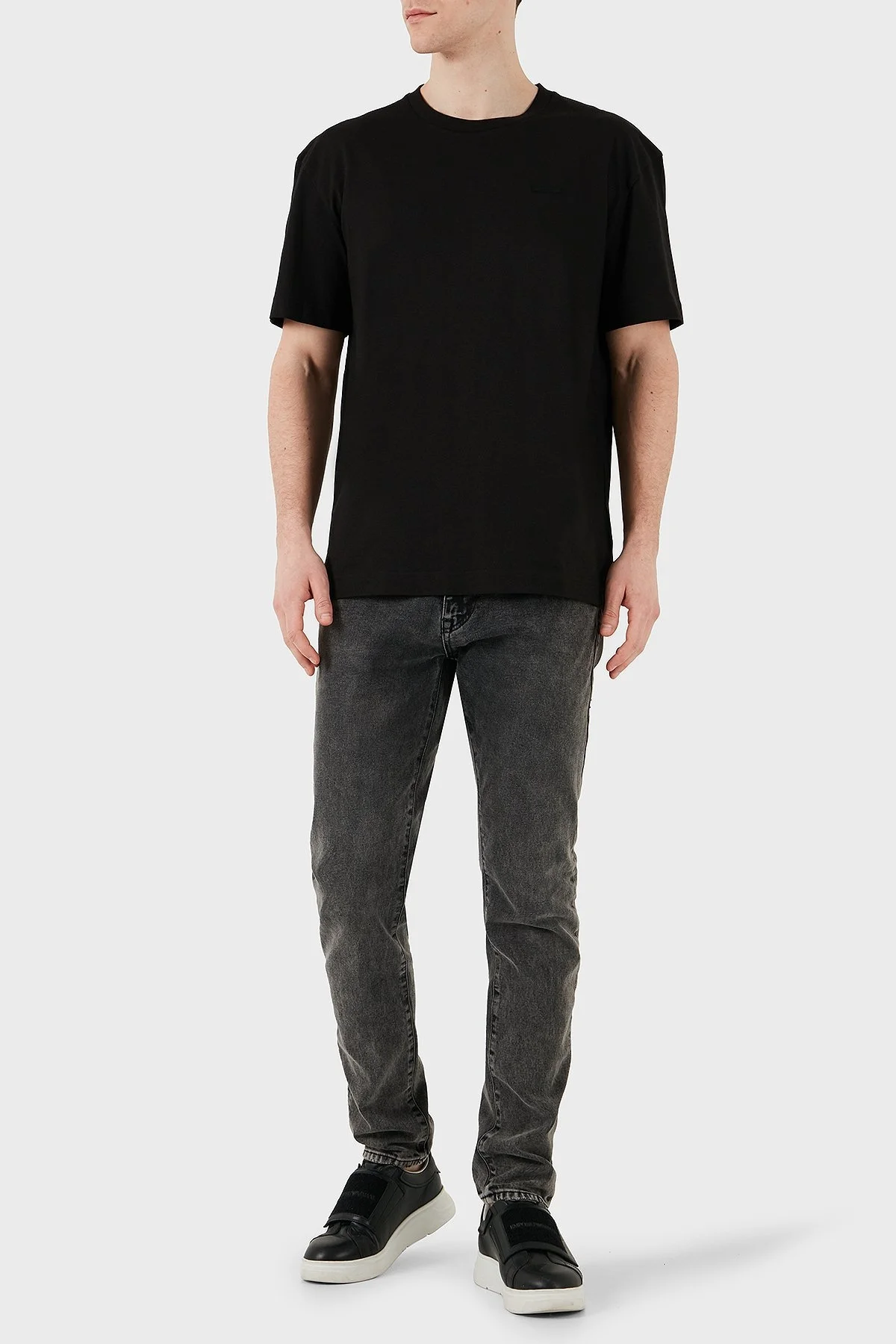 Calvin Klein % 100 Pamuk Comfort Fit Bisiklet Yaka K10K112749BEH Erkek T Shirt K10K112749 BEH SİYAH - 10