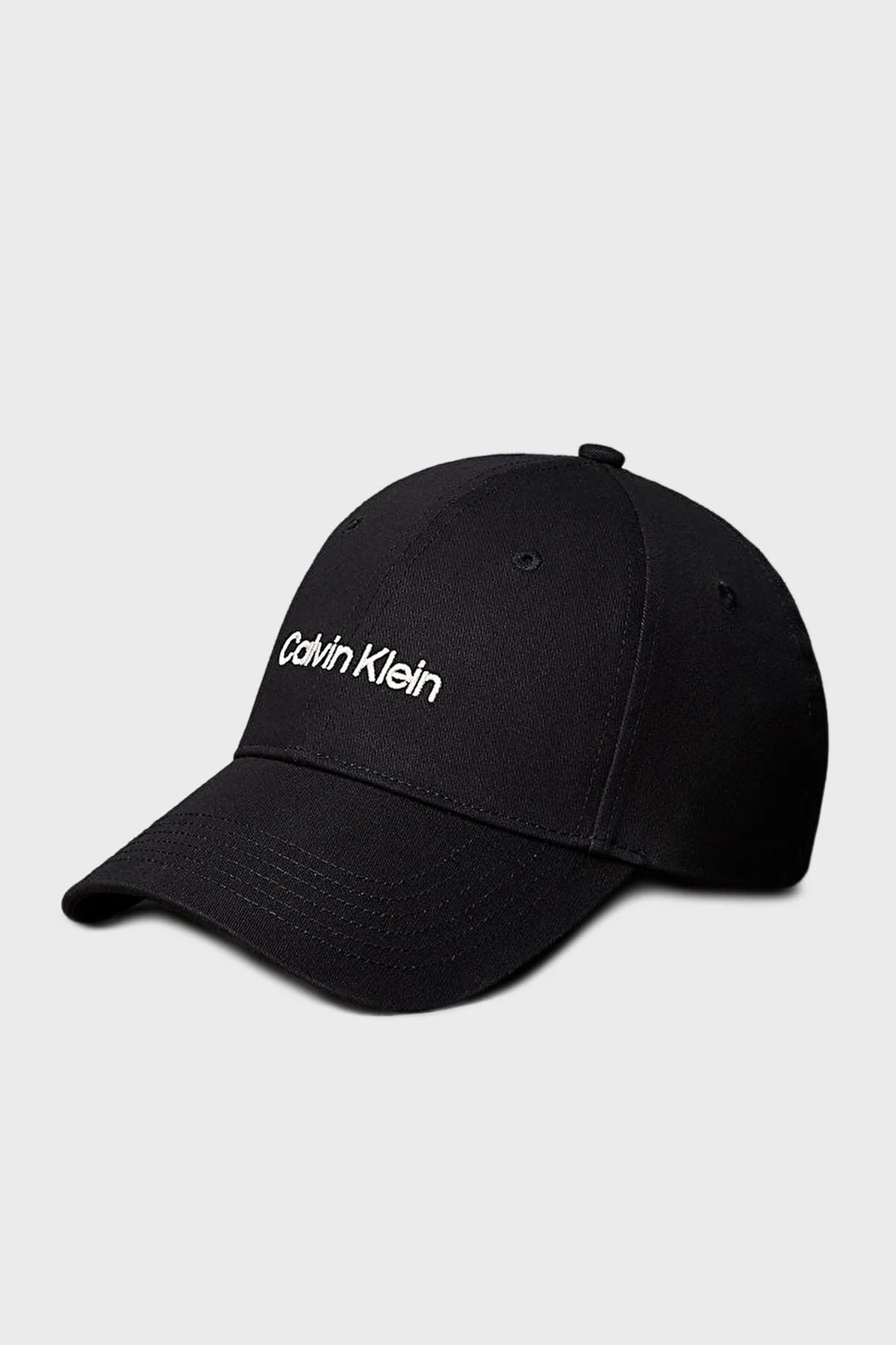 Calvin Klein % 100 Pamuk Logolu LV04F5003GUB1 Bayan Şapka LV04F5003G UB1 SİYAH - 1