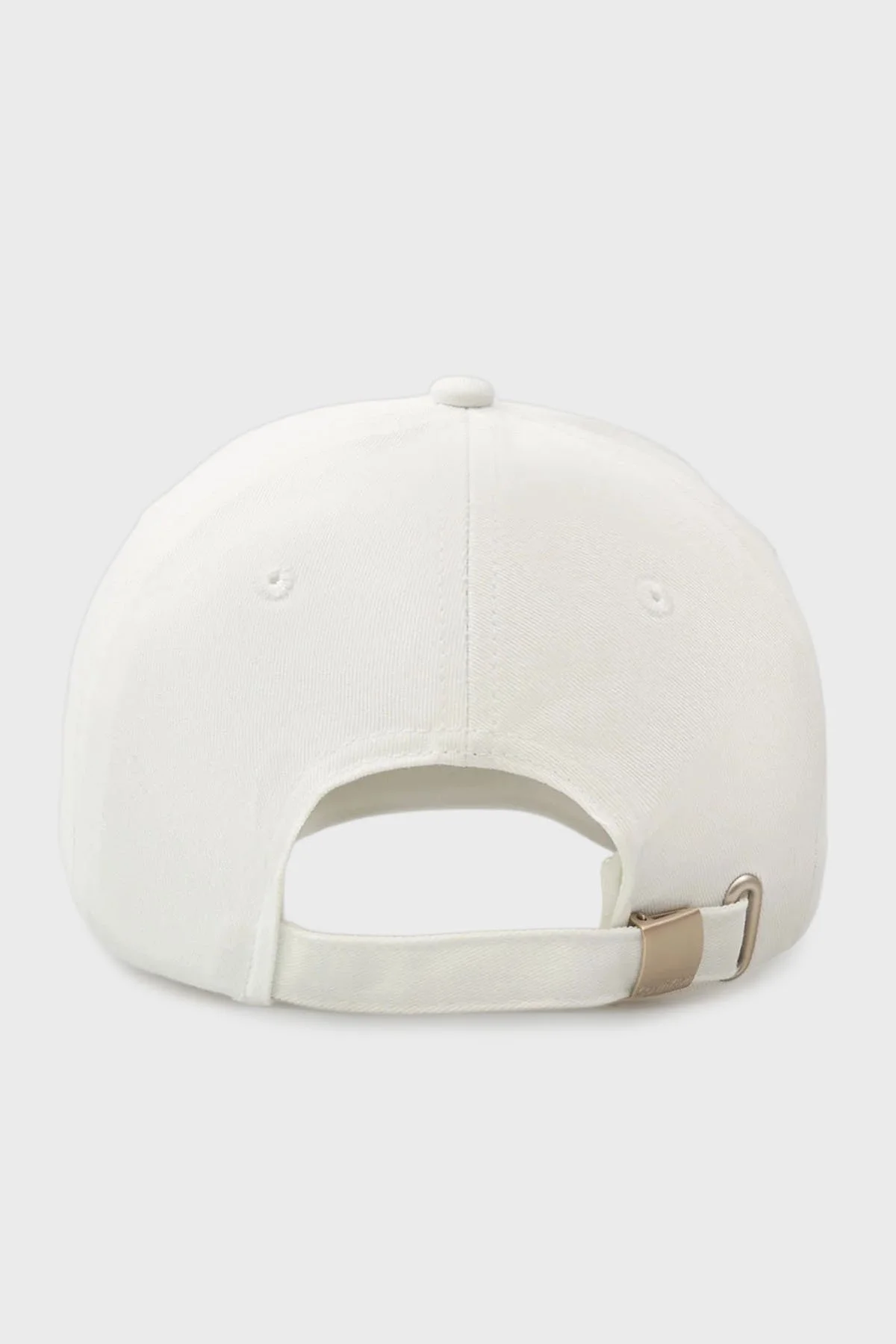 Calvin Klein % 100 Pamuk Logolu LV04F5003GYAF Bayan Şapka LV04F5003G YAF BEYAZ - 2