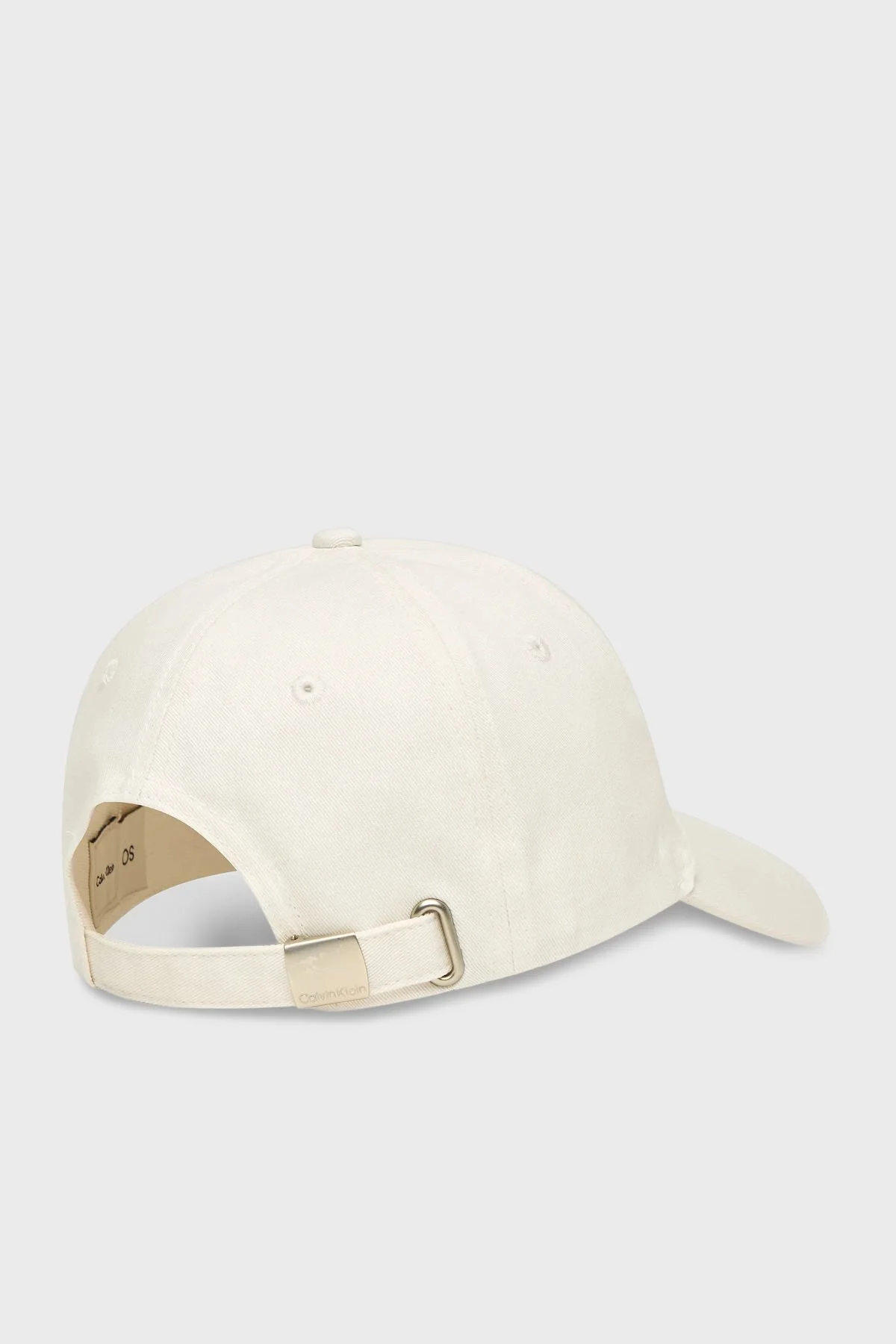 Calvin Klein % 100 Pamuk Logolu LV04F5044GYBH Bayan Şapka LV04F5044G YBH BEYAZ - 2