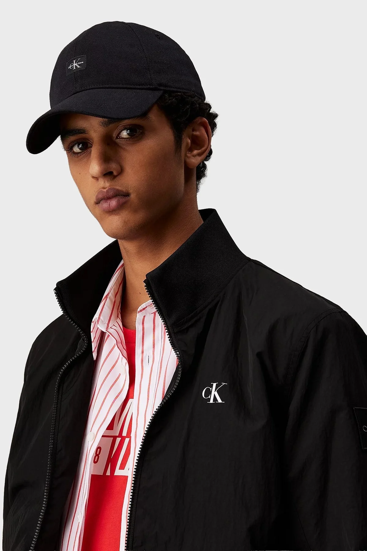 Calvin Klein % 100 Pamuk Logolu LV04G5001GUB1 Erkek Şapka LV04G5001G UB1 SİYAH - 7