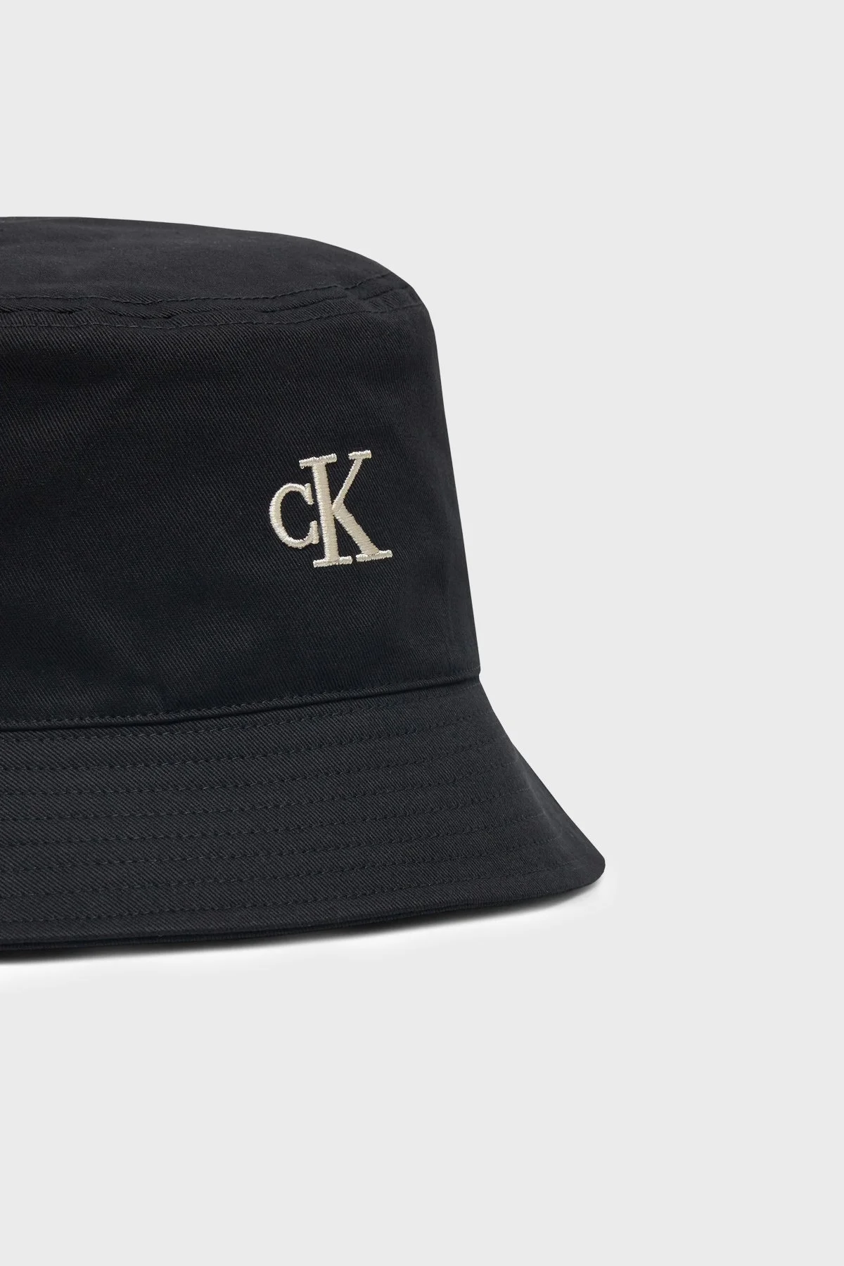 Calvin Klein % 100 Pamuk Logolu LV04K5020GUB1 Kadın Şapka LV04K5020G UB1 SİYAH - 3