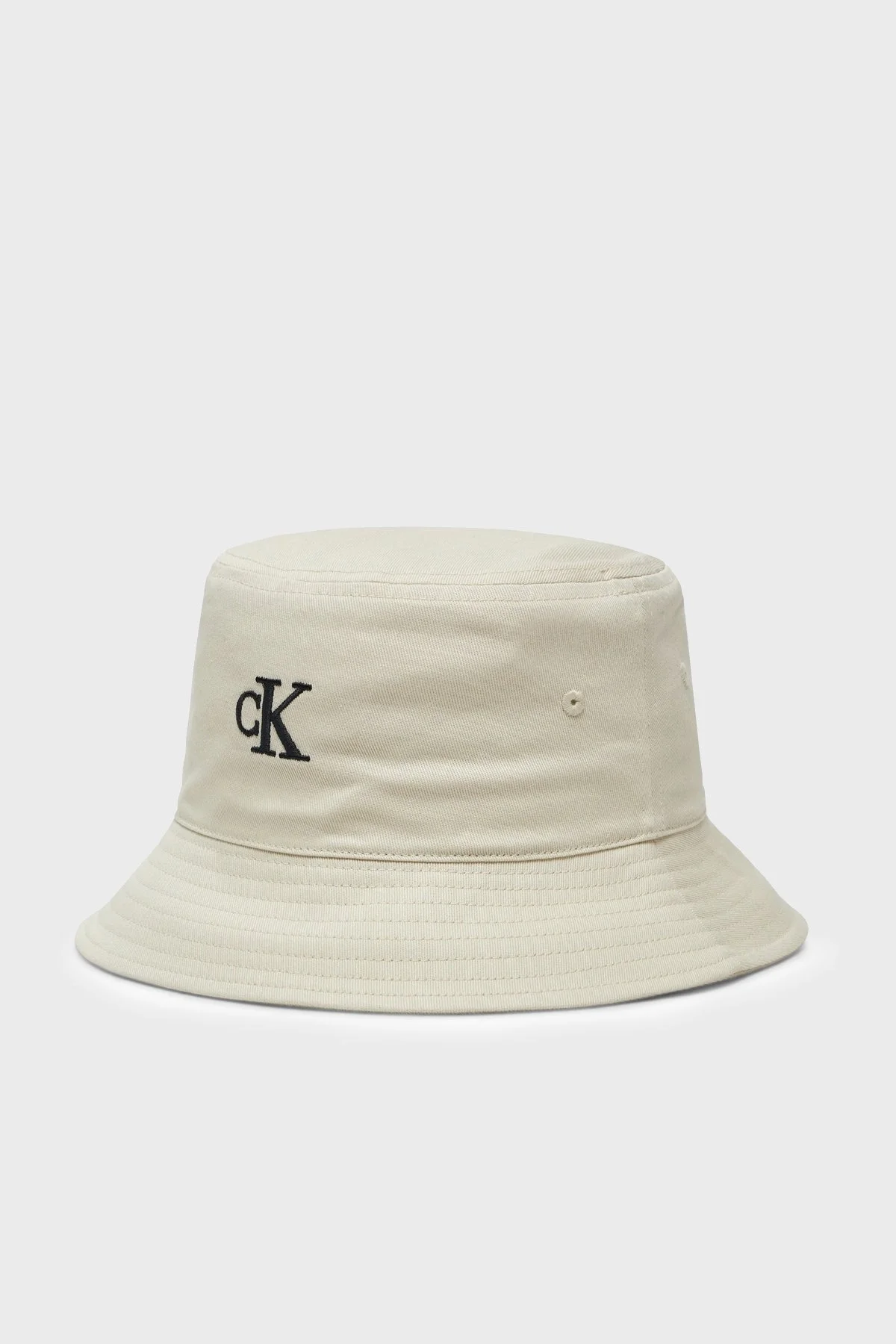 Calvin Klein % 100 Pamuk Logolu LV04K5020GYAE Kadın Şapka LV04K5020G YAE KREM - 1