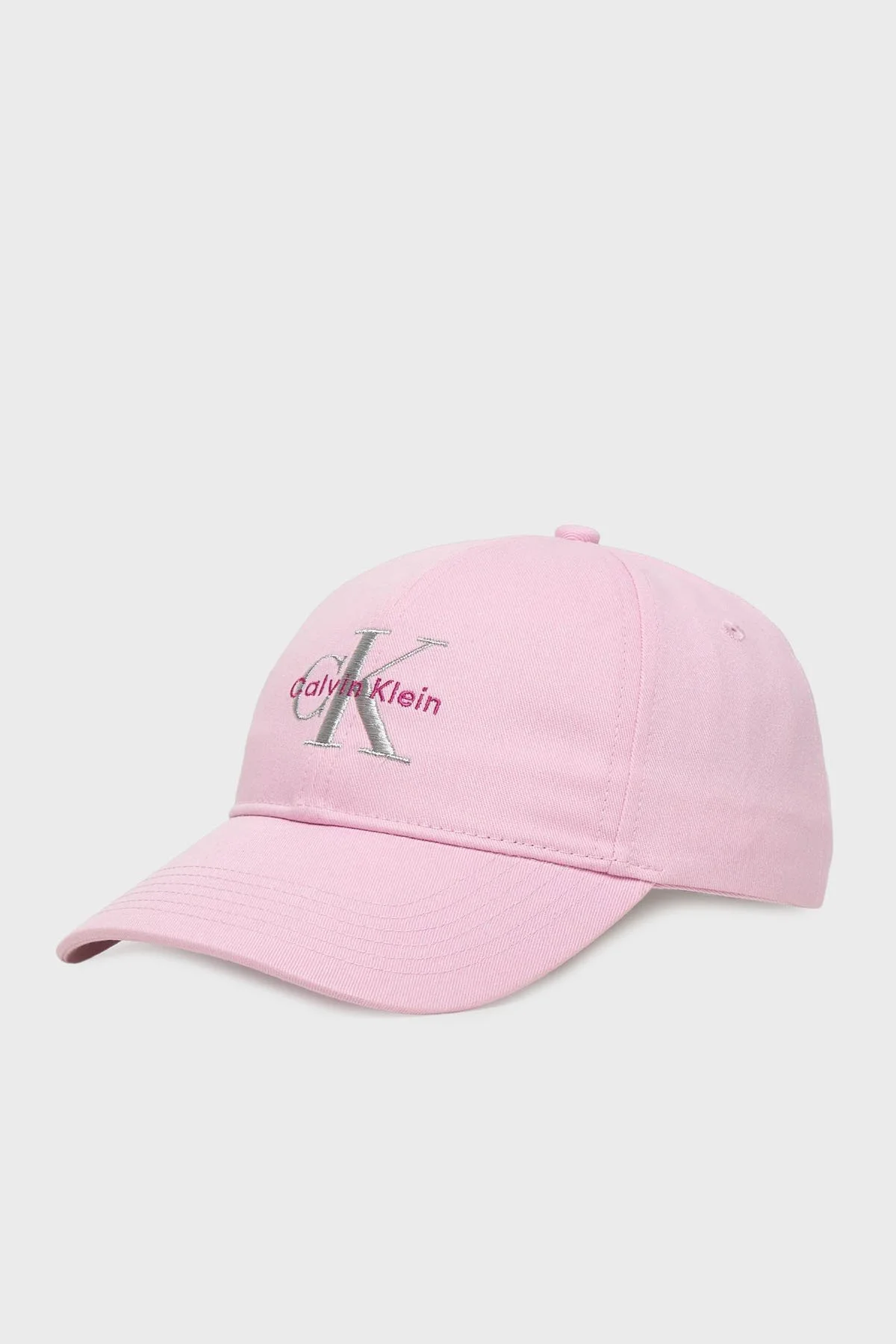 Calvin Klein % 100 Pamuk Logolu LV04K5026GIYB Bayan Şapka LV04K5026G IYB PEMBE - 1