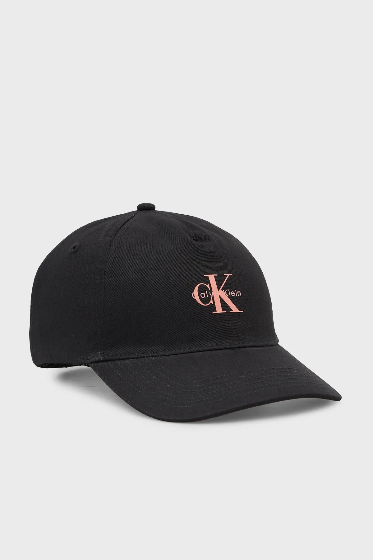 Calvin Klein % 100 Pamuk Logolu LV04K5027G7JR Kadın Şapka LV04K5027G 7JR SİYAH - 1