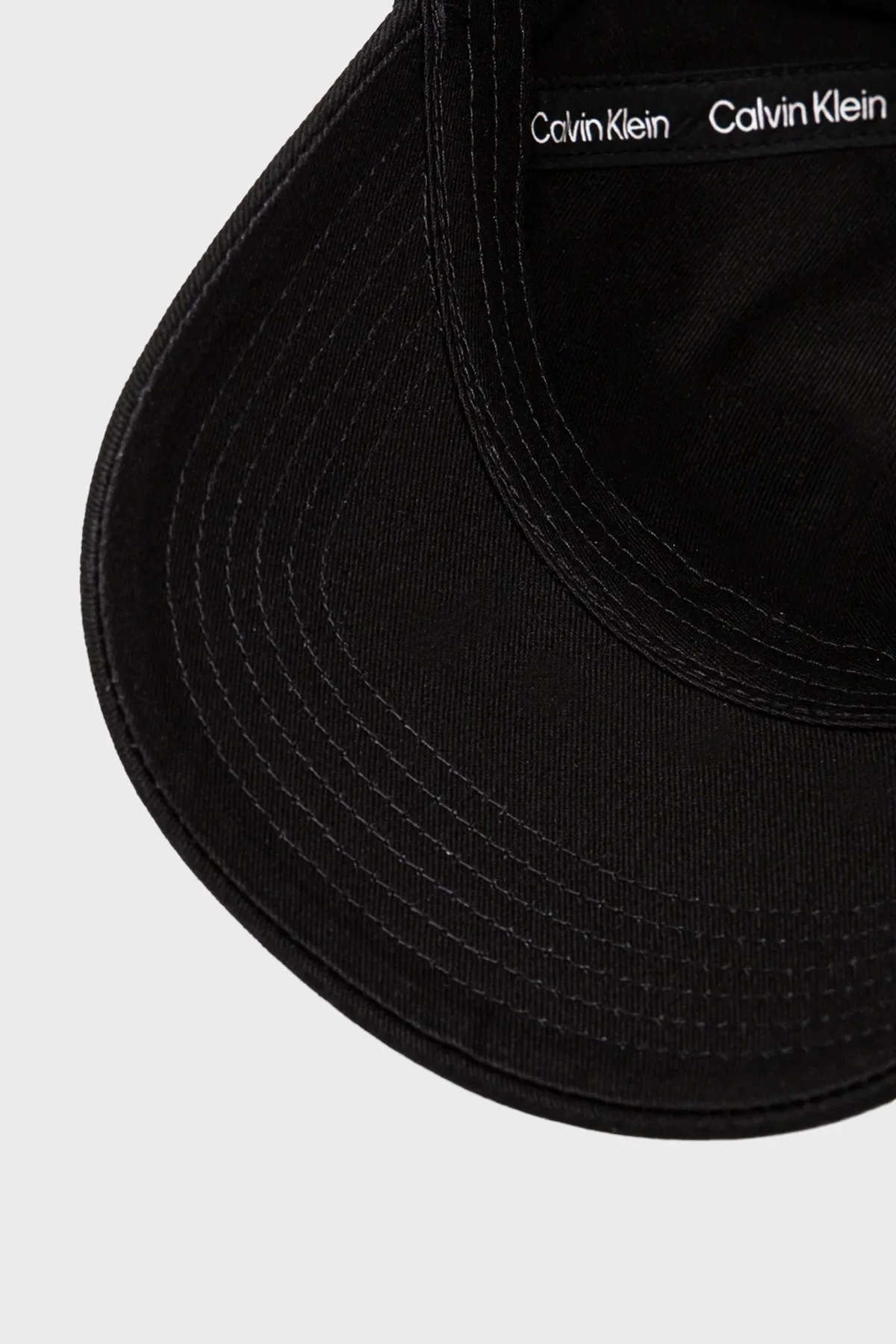 Calvin Klein % 100 Pamuk Logolu LV04K5044GUB1 Bayan Şapka LV04K5044G UB1 SİYAH - 4