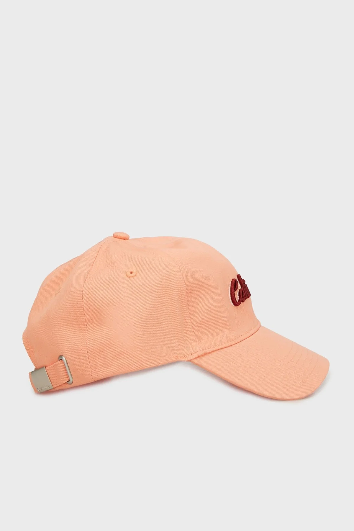 Calvin Klein % 100 Pamuk Logolu LV04K5044GVDW Bayan Şapka LV04K5044G VDW PEMBE - 5