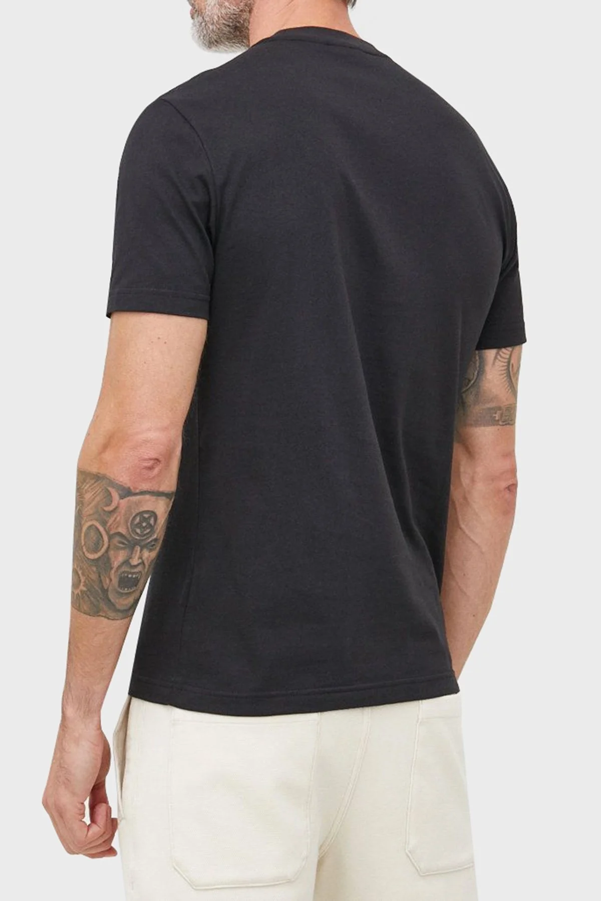 Calvin Klein % 100 Pamuk Regular Fit Bisiklet Yaka Erkek T Shirt K10K109800 BEH SİYAH - 4