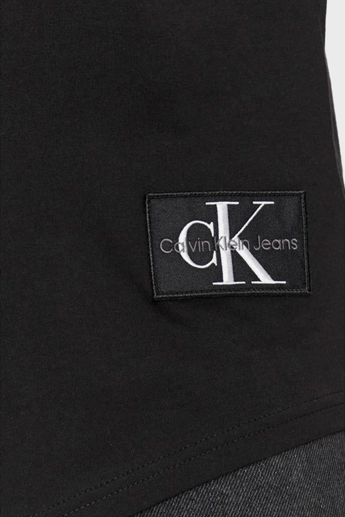 Calvin Klein % 100 Pamuk Regular Fit Bisiklet Yaka J30J323482BEH Erkek T Shirt J30J323482 BEH SİYAH - 9