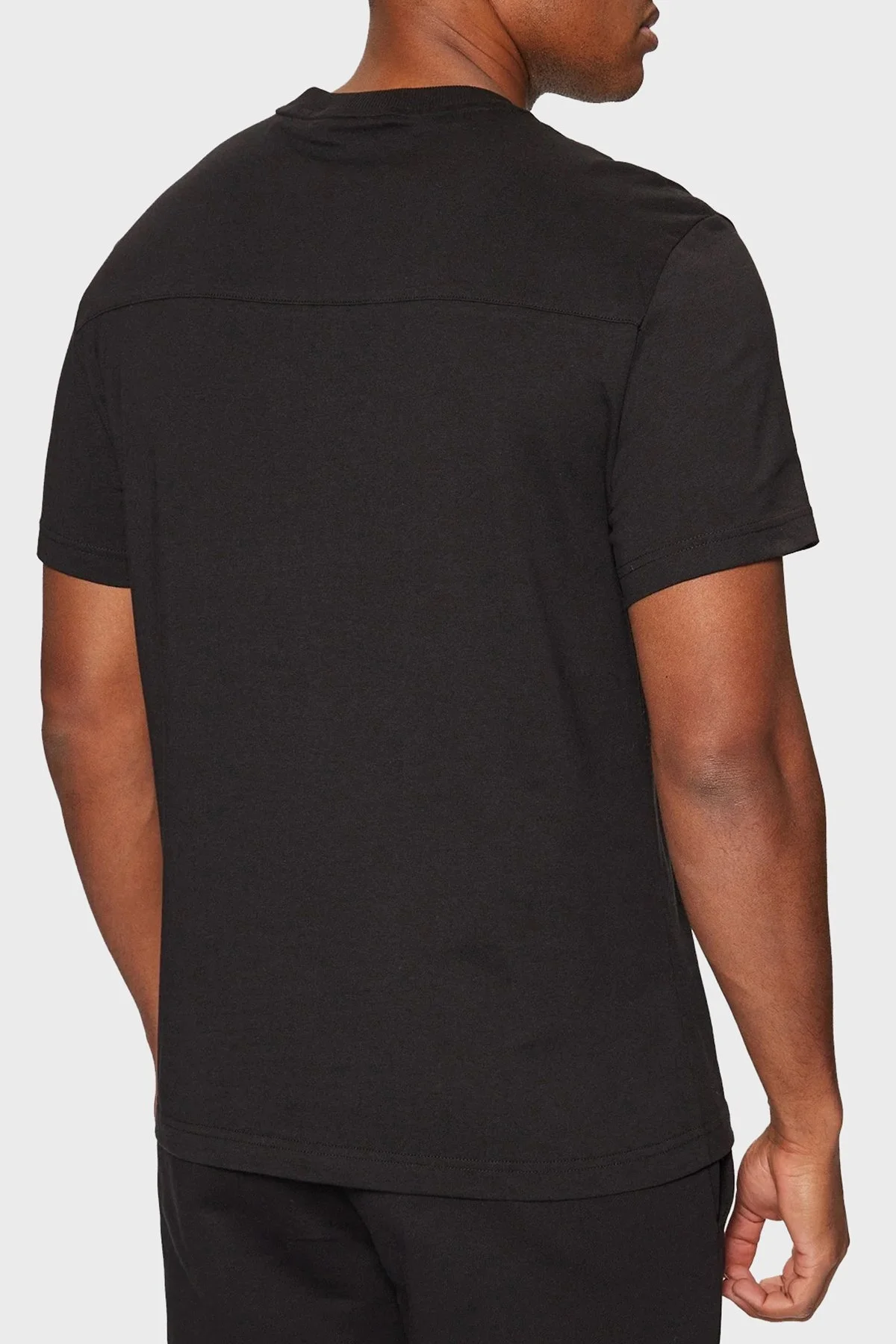 Calvin Klein % 100 Pamuk Regular Fit Bisiklet Yaka K10K113791BEH Erkek T Shirt K10K113791 BEH SİYAH - 8