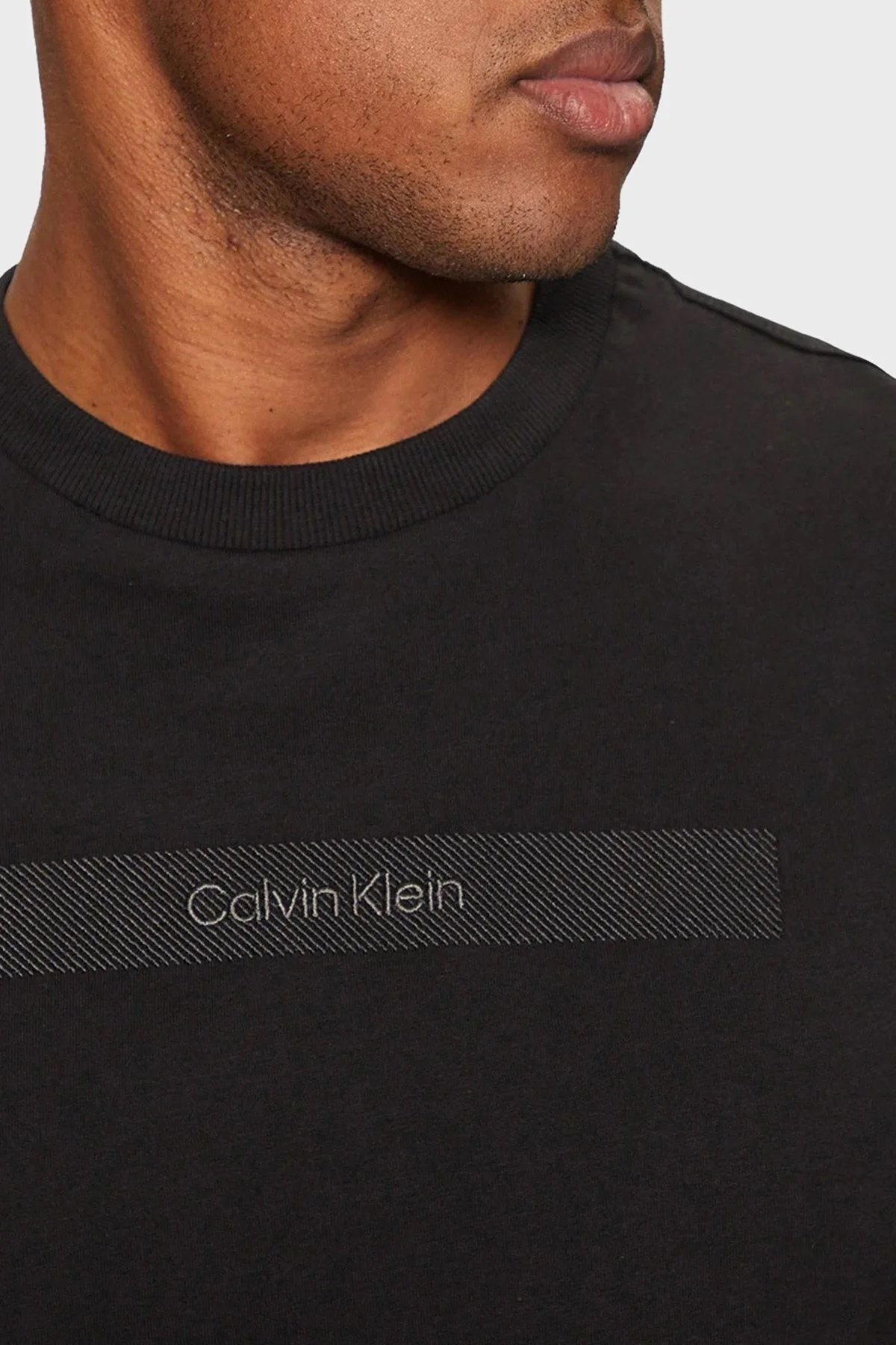 Calvin Klein % 100 Pamuk Regular Fit Bisiklet Yaka K10K113791BEH Erkek T Shirt K10K113791 BEH SİYAH - 9