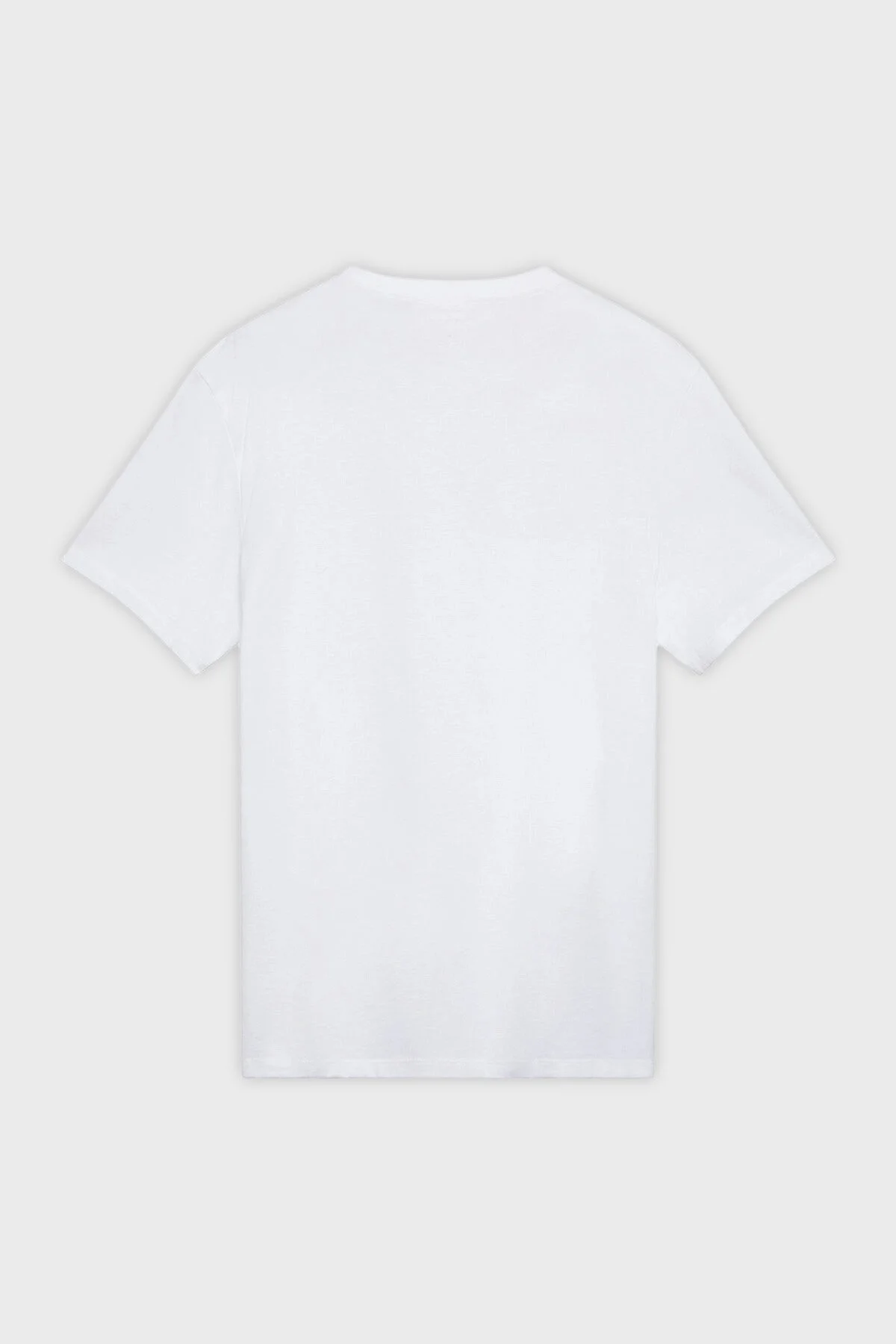 Calvin Klein % 100 Pamuk Regular Fit Bisiklet Yaka LV14RF804GYAF Erkek T Shirt LV14RF804G YAF BEYAZ - 2