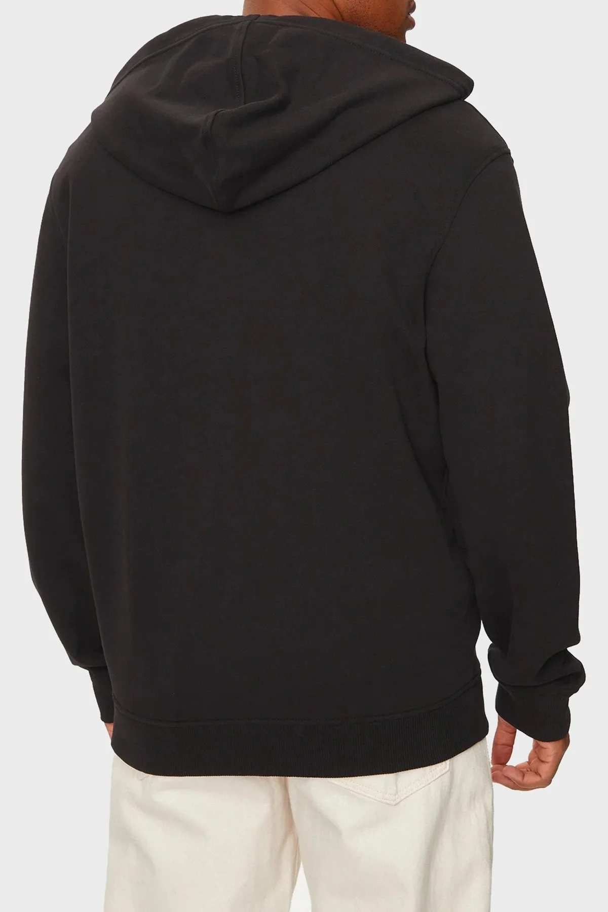 Calvin Klein % 100 Pamuk Regular Fit Kapüşonlu Yaka J30J326858BEH Erkek Sweat J30J326858 BEH SİYAH - 9