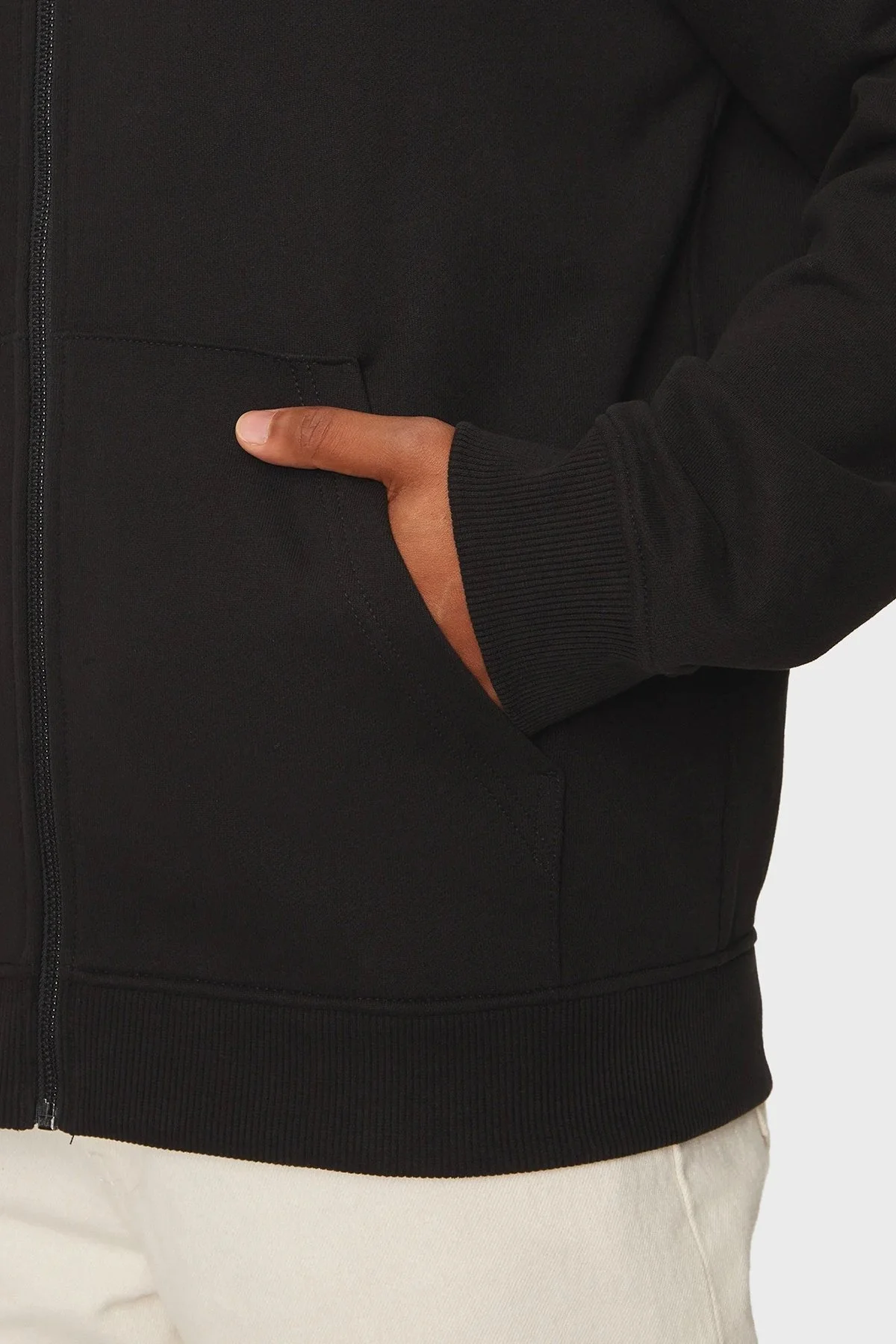 Calvin Klein % 100 Pamuk Regular Fit Kapüşonlu Yaka J30J326858BEH Erkek Sweat J30J326858 BEH SİYAH - 11