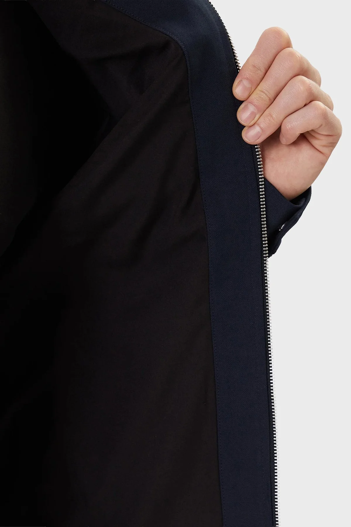 Calvin Klein % 100 Pamuk Regular Fit Klasik Yaka LV04LE419GCEF Erkek Ceket LV04LE419G CEF LACİVERT - 6