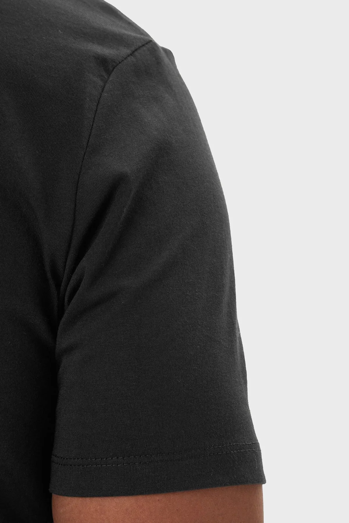 Calvin Klein % 100 Pamuk Regular Fit Logolu Bisiklet Yaka 2 Pack LV04RD248G3GE Erkek T Shirt LV04RD248G 3GE SİYAH-BEYAZ - 5