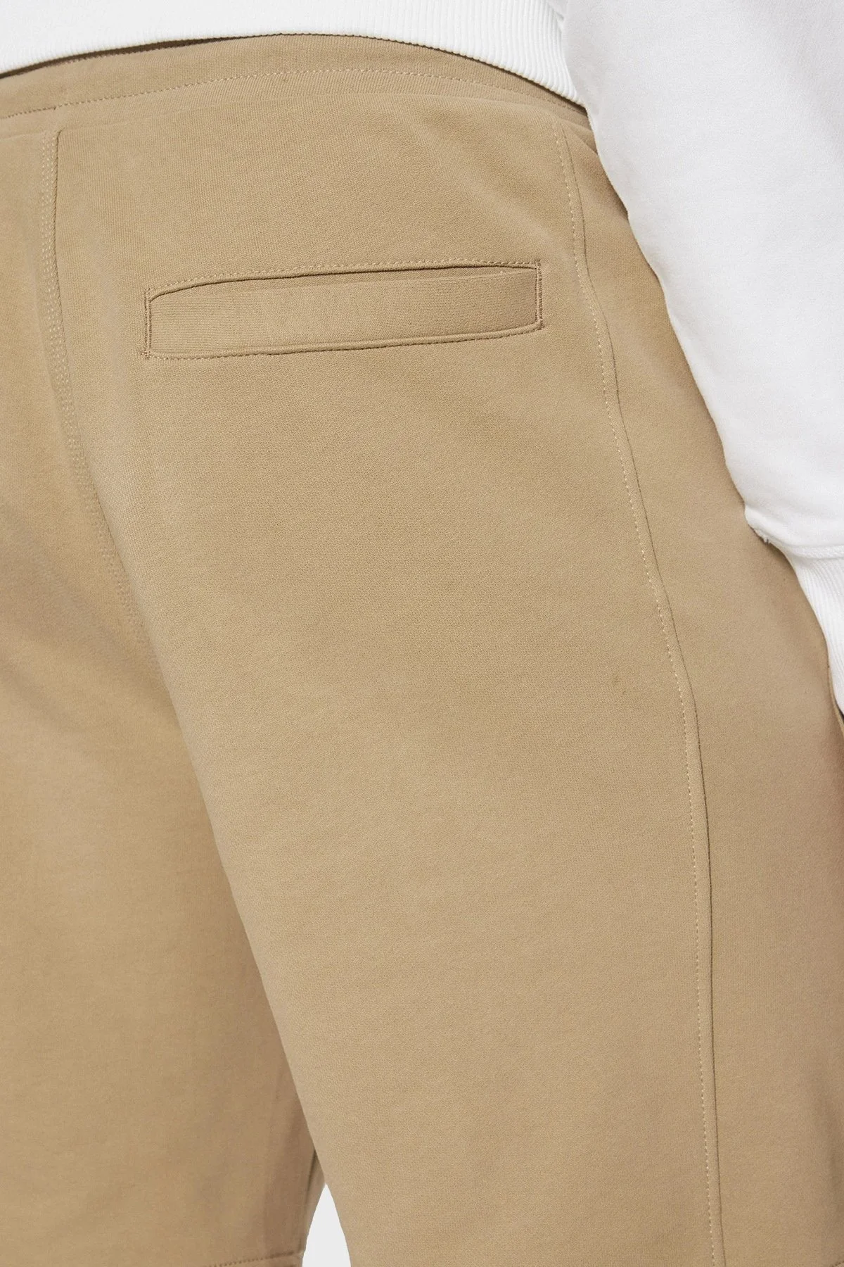 Calvin Klein % 100 Pamuk Regular Fit Normal Bel Cepli J30J327284HI0 Erkek Short J30J327284 HI0 BEJ - 9