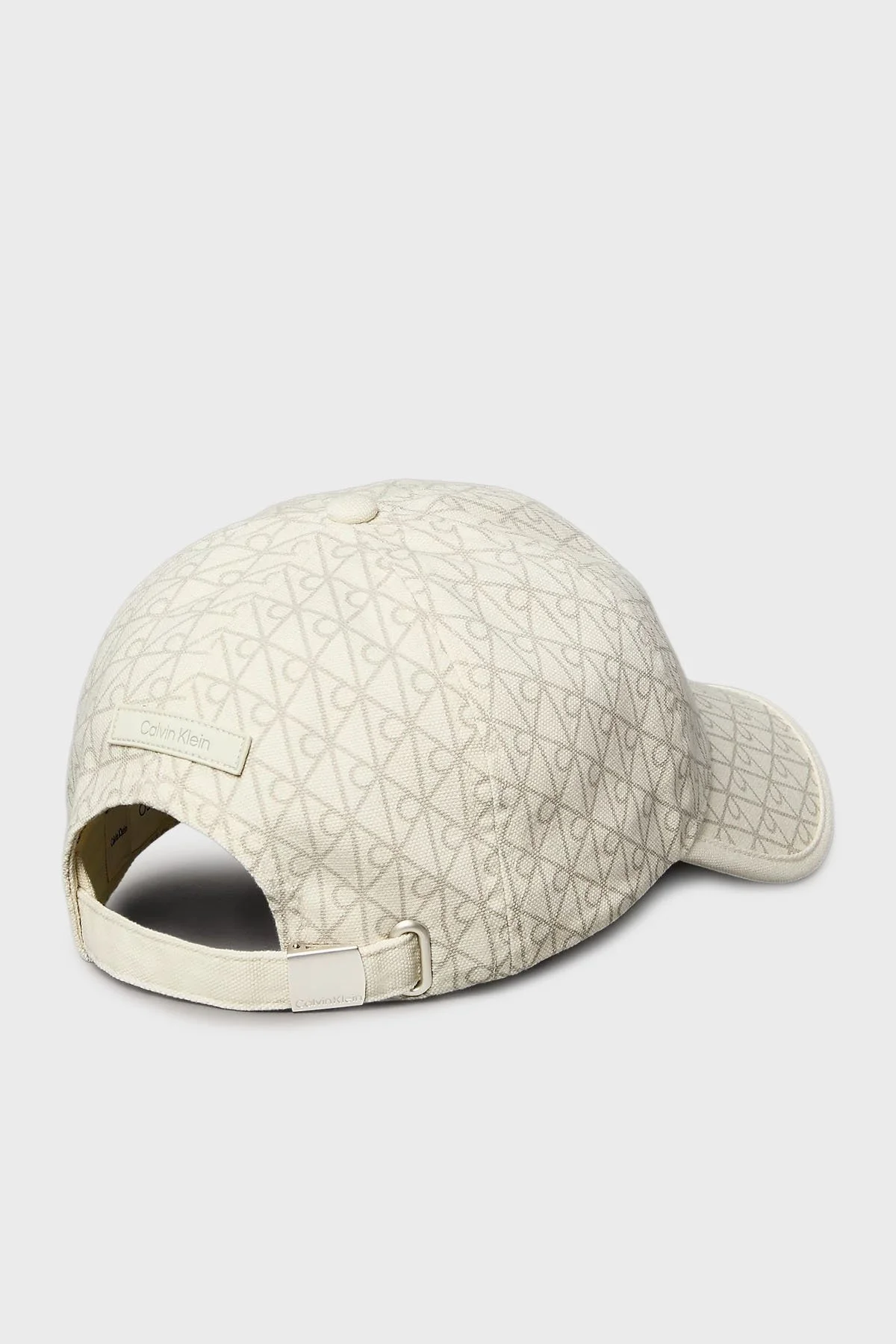 Calvin Klein % 100 Pamuk Tamamı Logolu LV04F5036G2XB Bayan Şapka LV04F5036G 2XB EKRU - 3