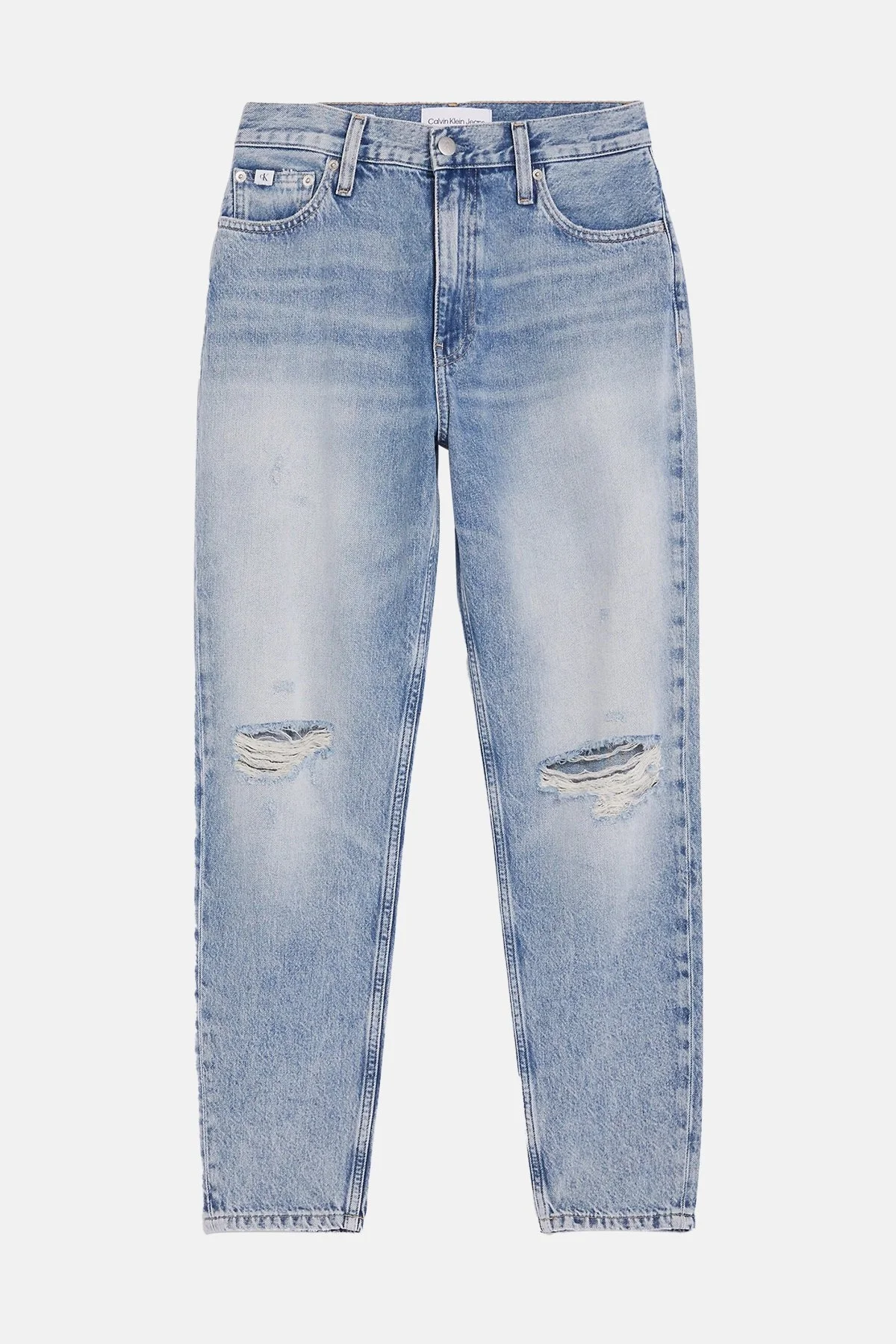 Calvin Klein Jeans Bayan Kot Pantolon J20J221245 1A4 MAVİ - 5