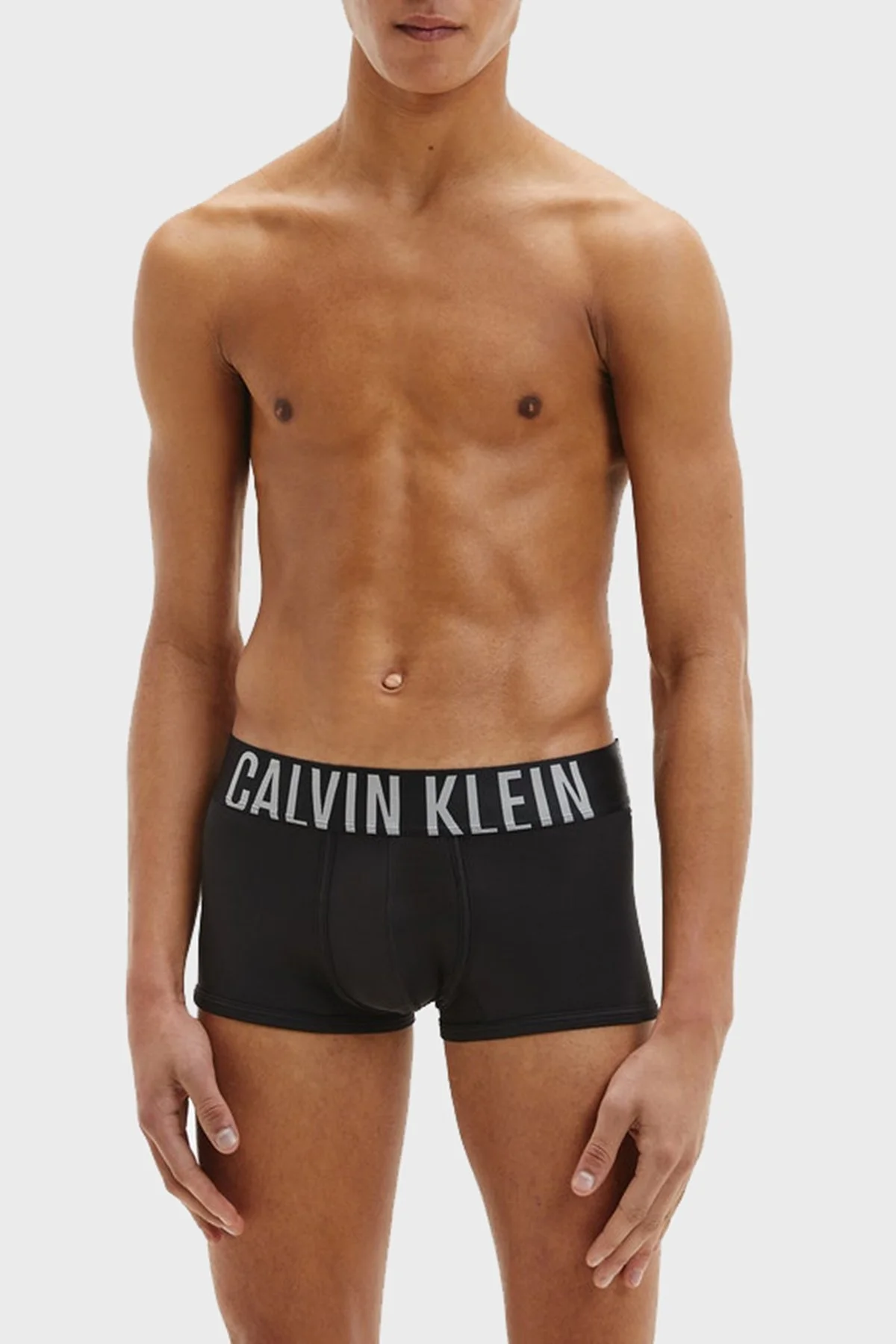 Calvin Klein Elastik Bel Bantlı Düşük Bel 2 Pack 000NB2599A 9C5 Erkek Boxer 000NB2599A9C5 SİYAH - 3