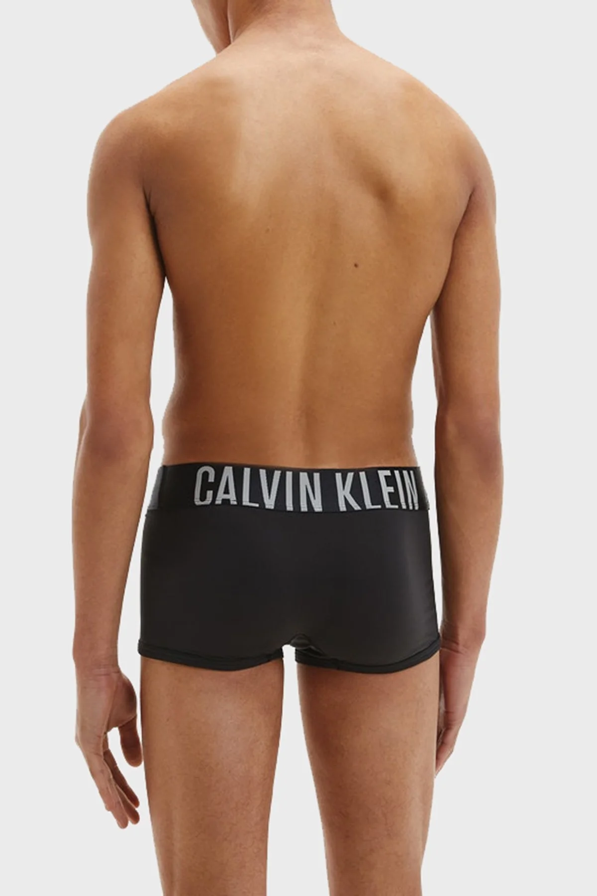Calvin Klein Elastik Bel Bantlı Düşük Bel 2 Pack 000NB2599A 9C5 Erkek Boxer 000NB2599A9C5 SİYAH - 4