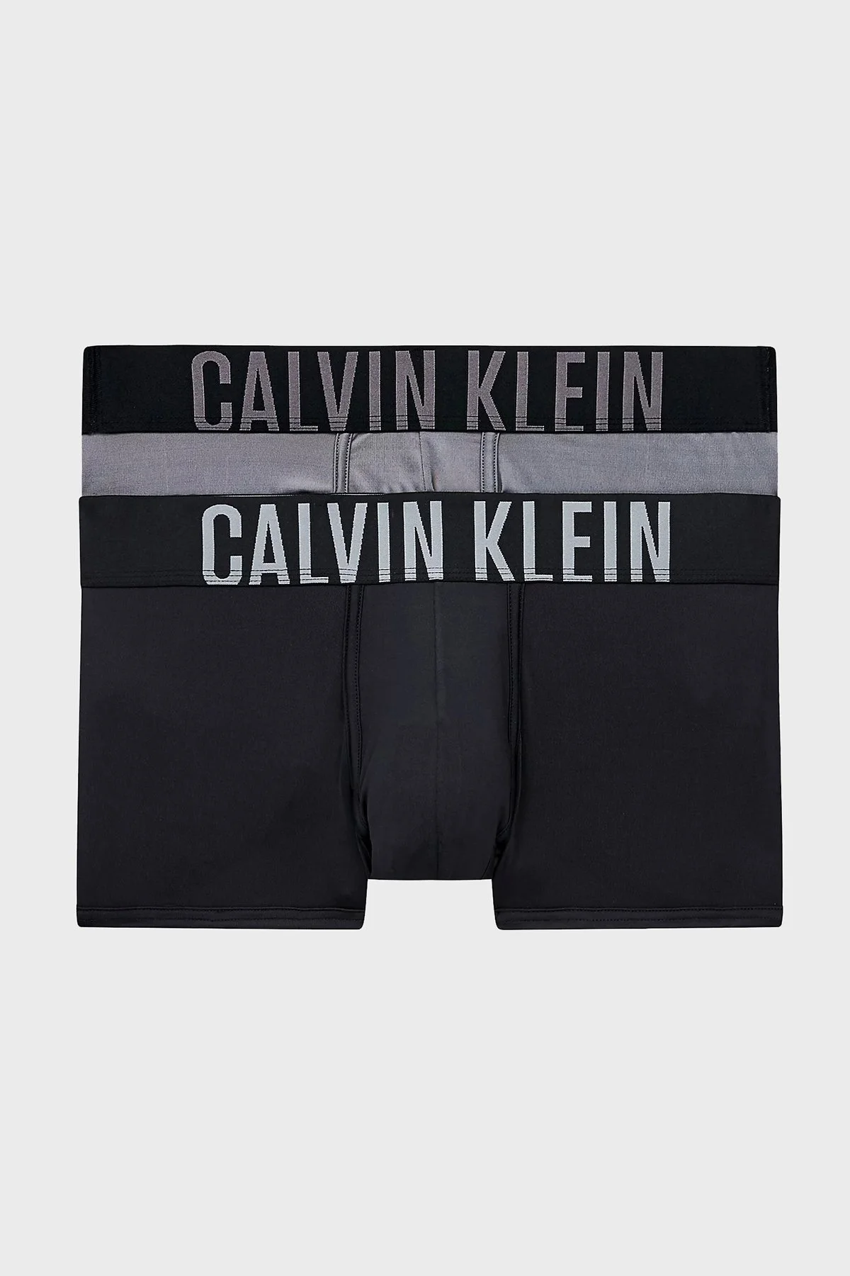 Calvin Klein Elastik Bel Bantlı Düşük Bel 2 Pack 000NB2599A 9C5 Erkek Boxer 000NB2599A9C5 SİYAH - 1