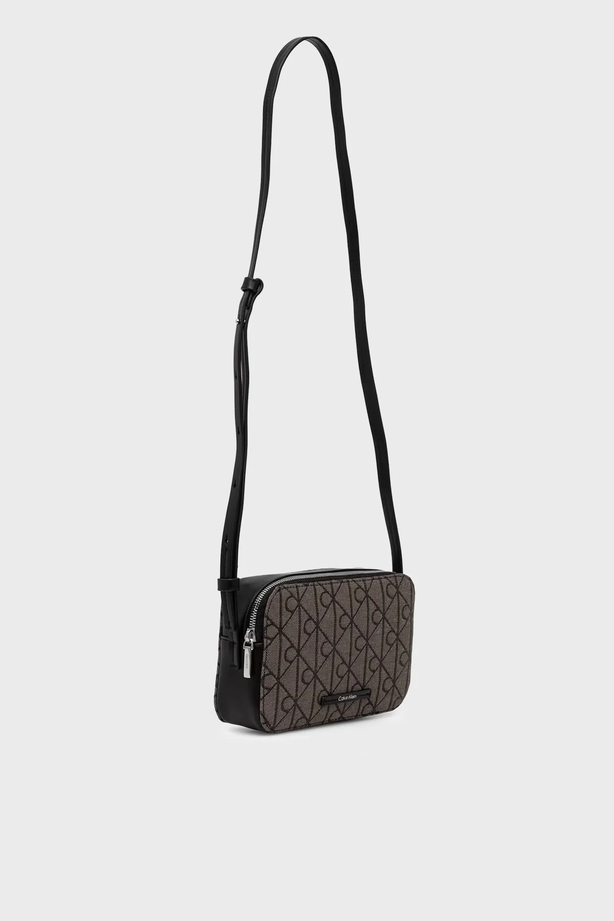 Calvin Klein 4G Logolu Ayarlanabilir Askılı LV04F3533G7UL Kadın Çanta LV04F3533G 7UL BEJ-SİYAH - 2