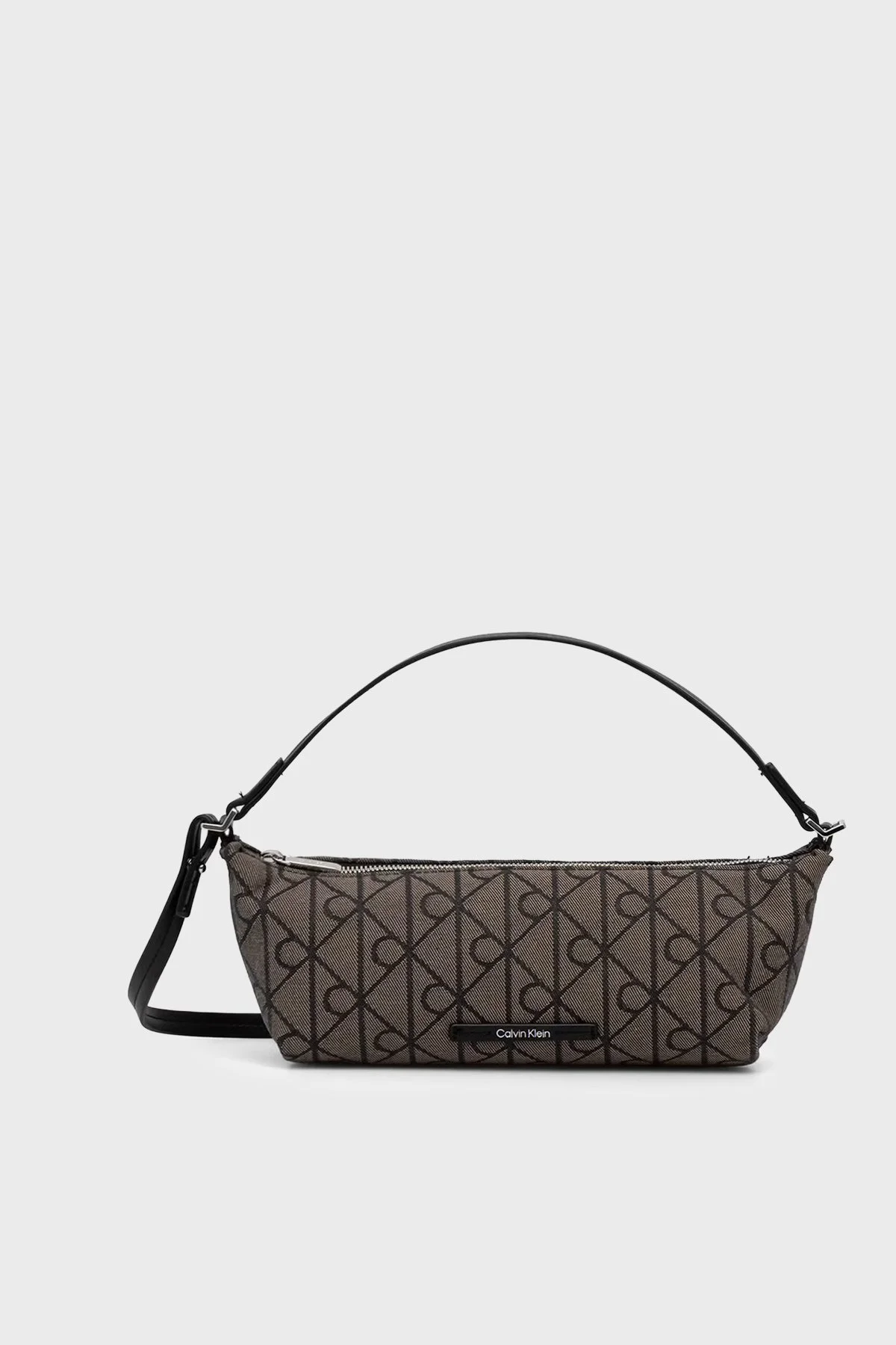 Calvin Klein 4G Logolu Çıkarılabilir Askılı LV04F3634G7UL Kadın Çanta LV04F3634G 7UL BEJ-SİYAH - 1