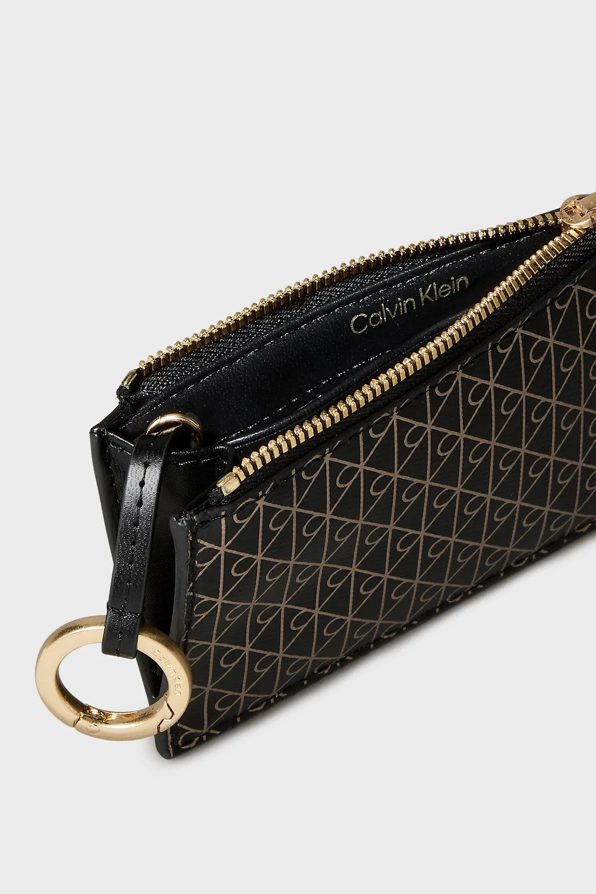 Calvin Klein 4G Logolu LV04F1084G2XA Bayan Kartlık LV04F1084G 2XA SİYAH - 3