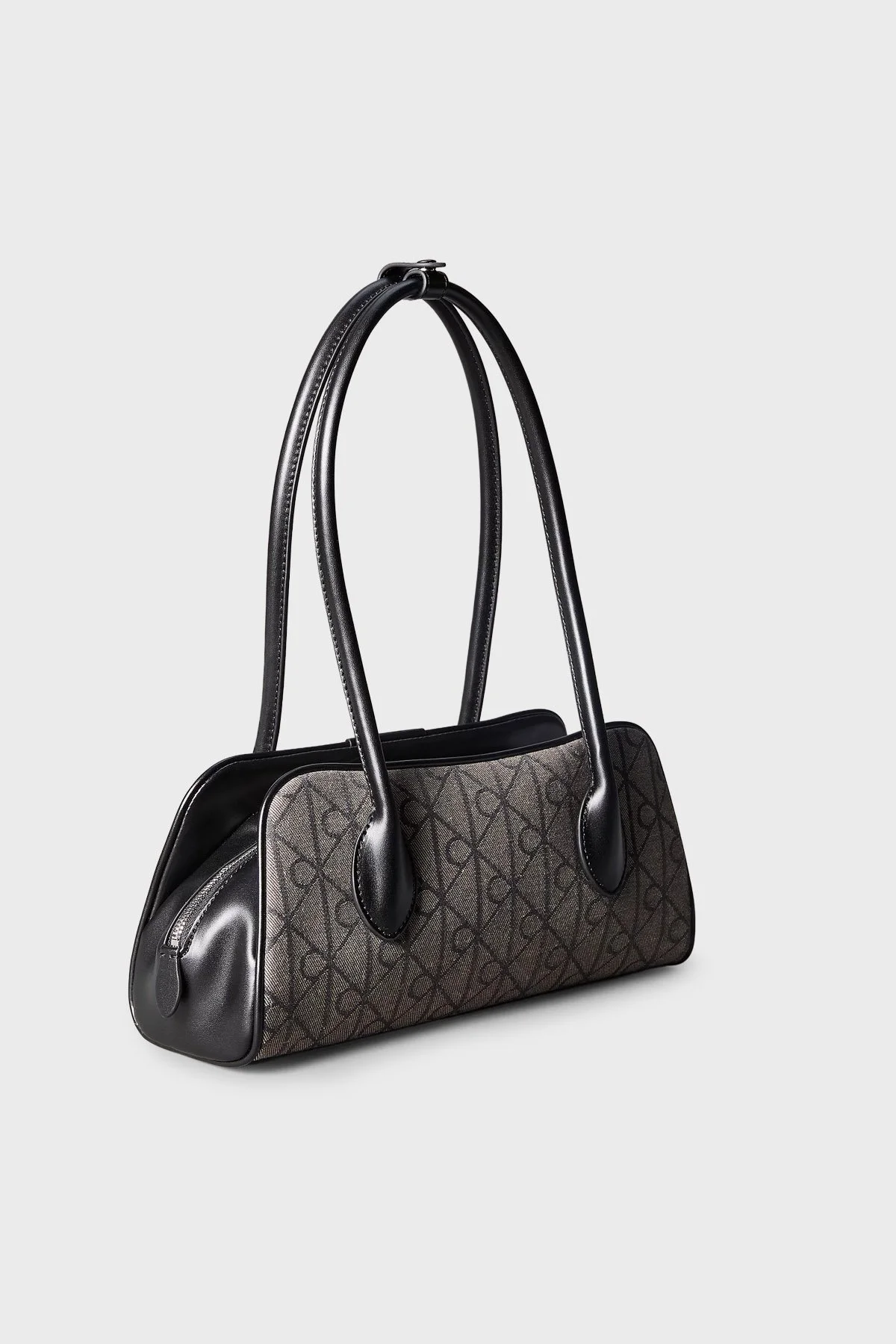Calvin Klein 4G Logolu Omuz Askılı Kadın Çanta LV04F3744G 8E3 BEJ-SİYAH - 3