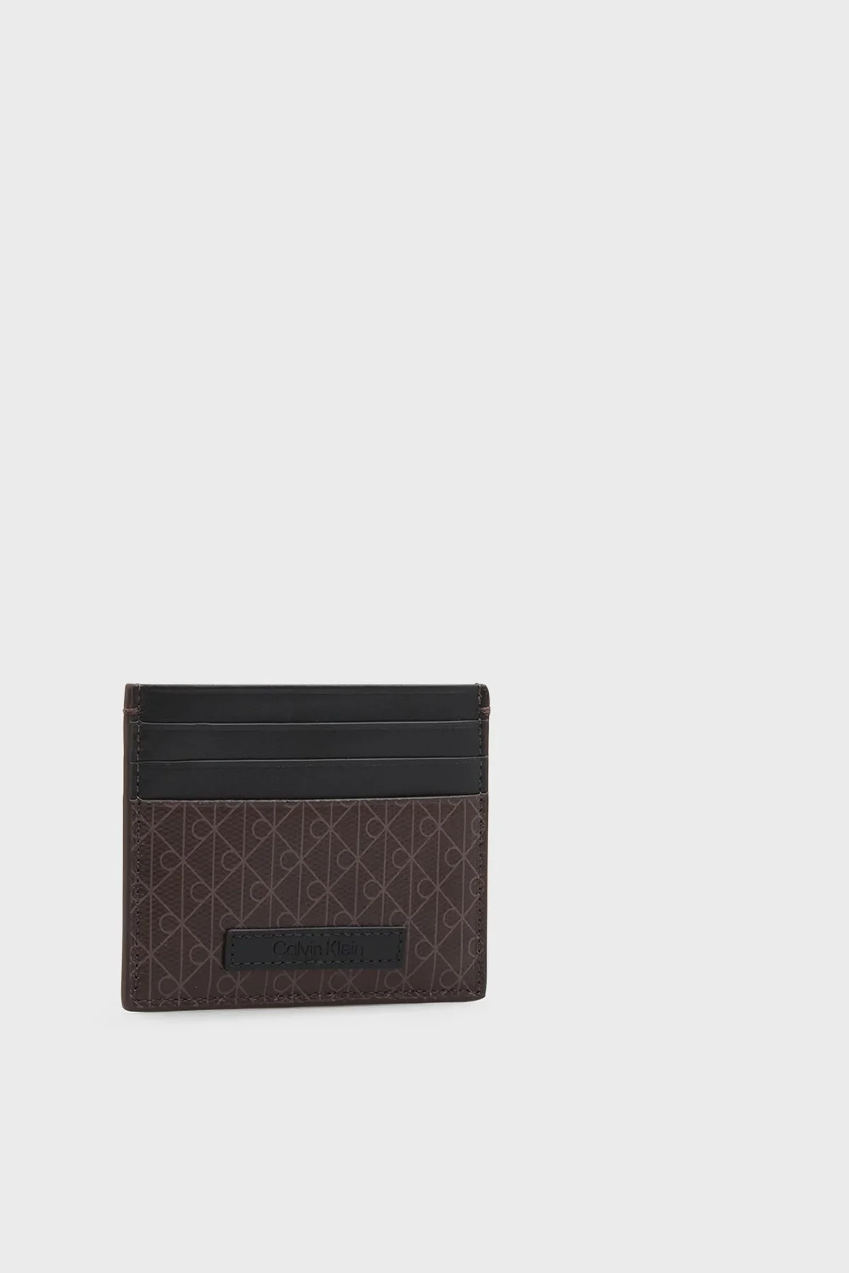 Calvin Klein 4G Monogram Logolu LV04D1083GBAY Erkek Kartlık LV04D1083G BAY SİYAH-KAHVE - 4