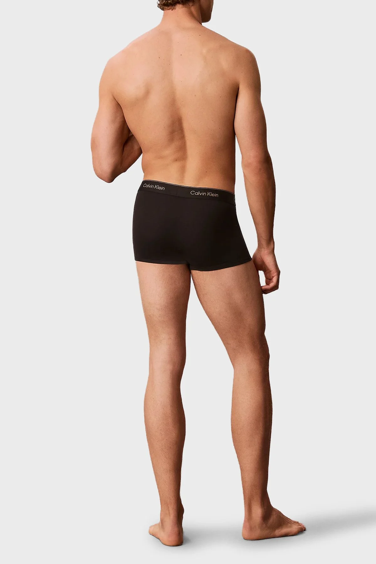 Calvin Klein 5li Paket Logolu LV00NB43904O1 Erkek Boxer LV00NB4390 4O1 Siyah - 4