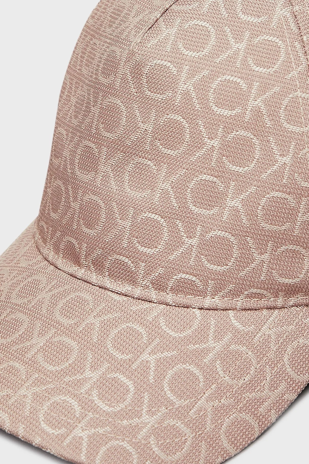 Calvin Klein Ayarlanabilen Arka Kısımlı Jakarlı K60K612871PAI Bayan Şapka K60K612871 PAI SÜTLÜ KAHVE - 5