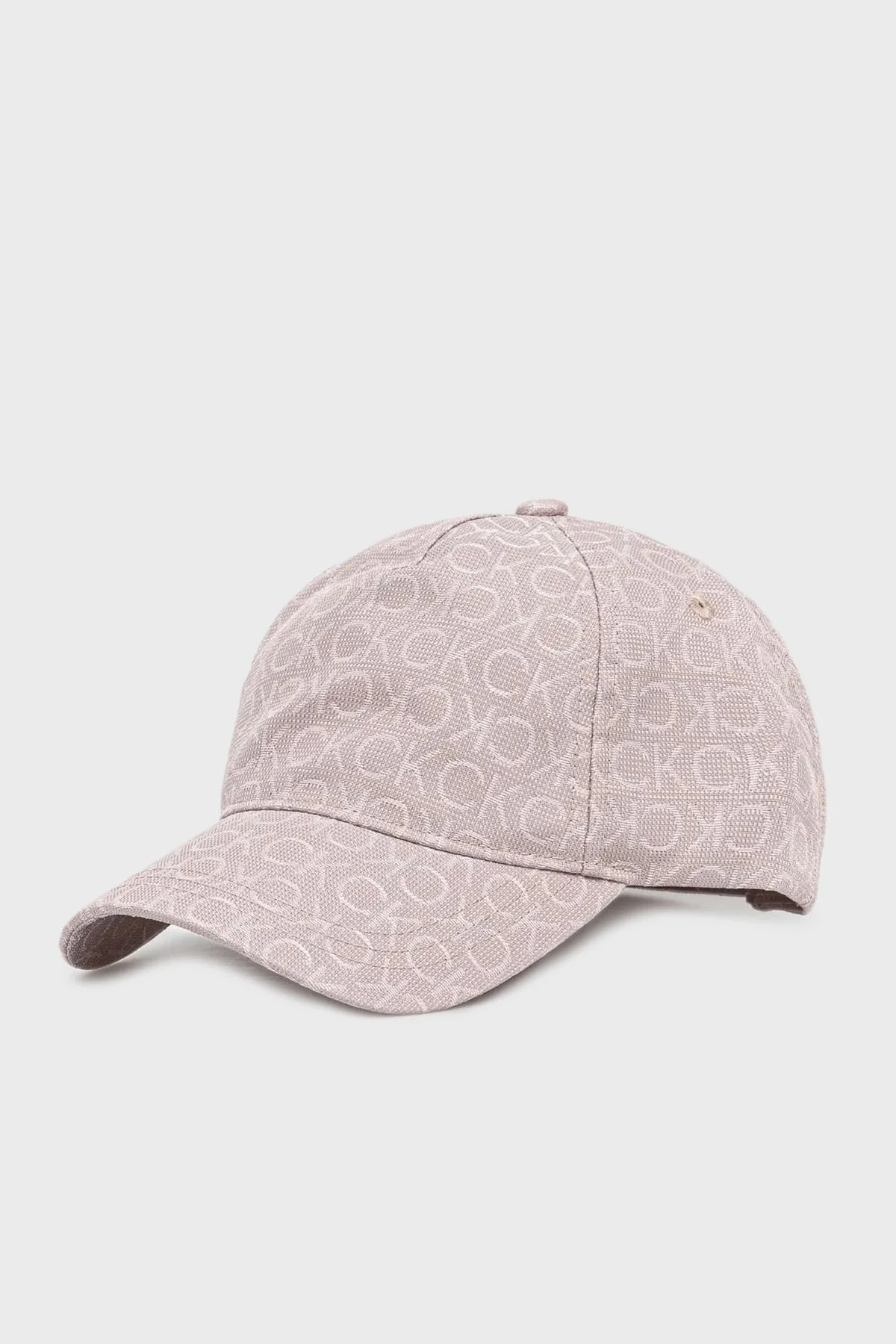 Calvin Klein Ayarlanabilen Arka Kısımlı Jakarlı K60K612871PE1 Bayan Şapka K60K612871 PE1 PUDRA - 5