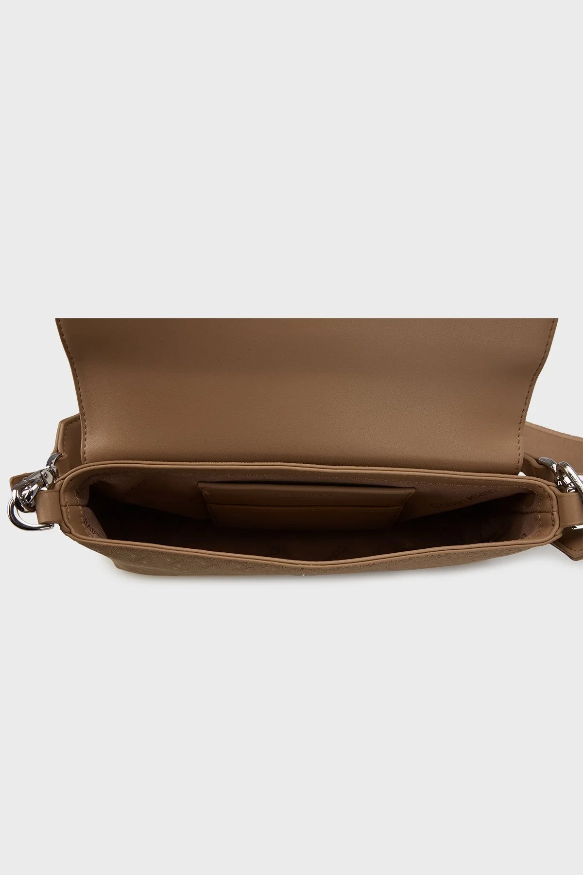 Calvin Klein Ayarlanabilir Çift Askılı K60K6128150F4 Bayan Çanta K60K612815 0F4 BEJ - 4