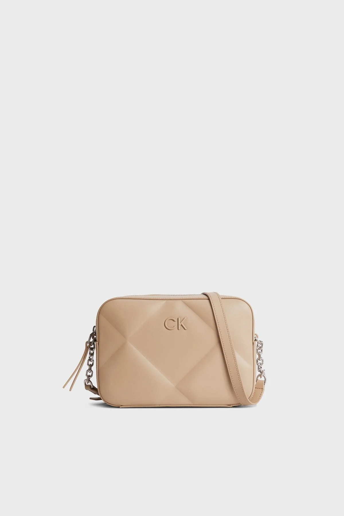 Calvin Klein Ayarlanabilir Omuz Askılı K60K610767A04 Bayan Çanta K60K610767 A04 BEJ - 1