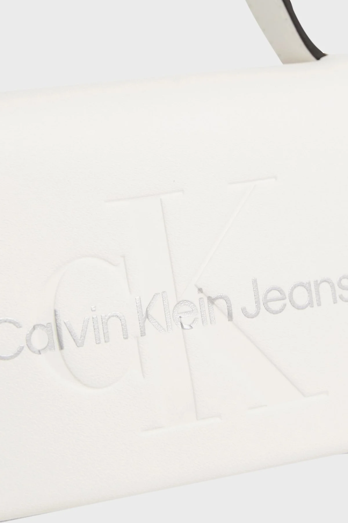 Calvin Klein Ayarlanabilir Omuz Askılı K60K6108290LI Bayan Çanta K60K610829 0LI BEYAZ-GÜMÜŞ - 3