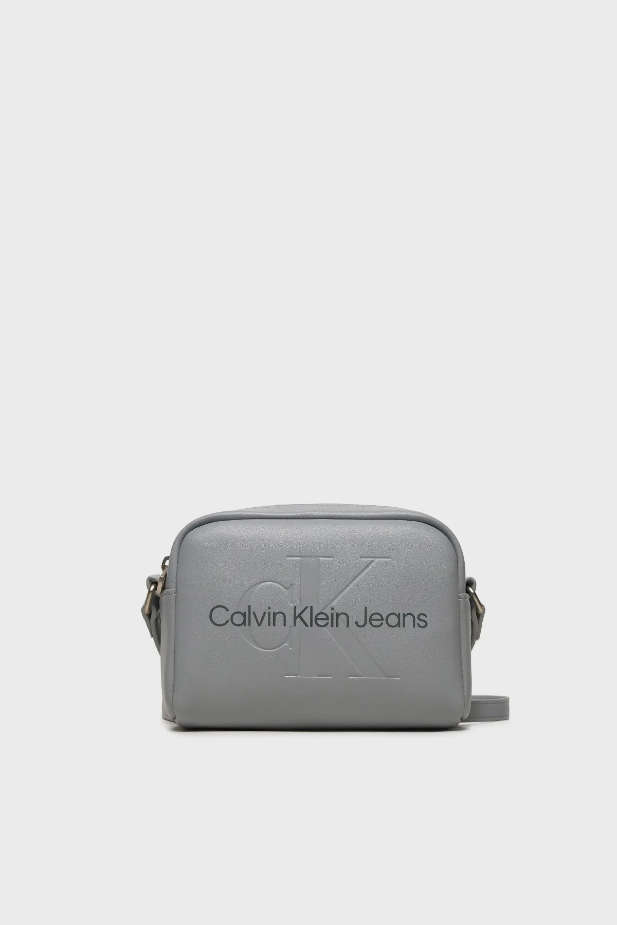 Calvin Klein Ayarlanabilir Uzatma Askılı K60K612220CI1 Bayan Çanta K60K612220 CI1 GRİ - 1